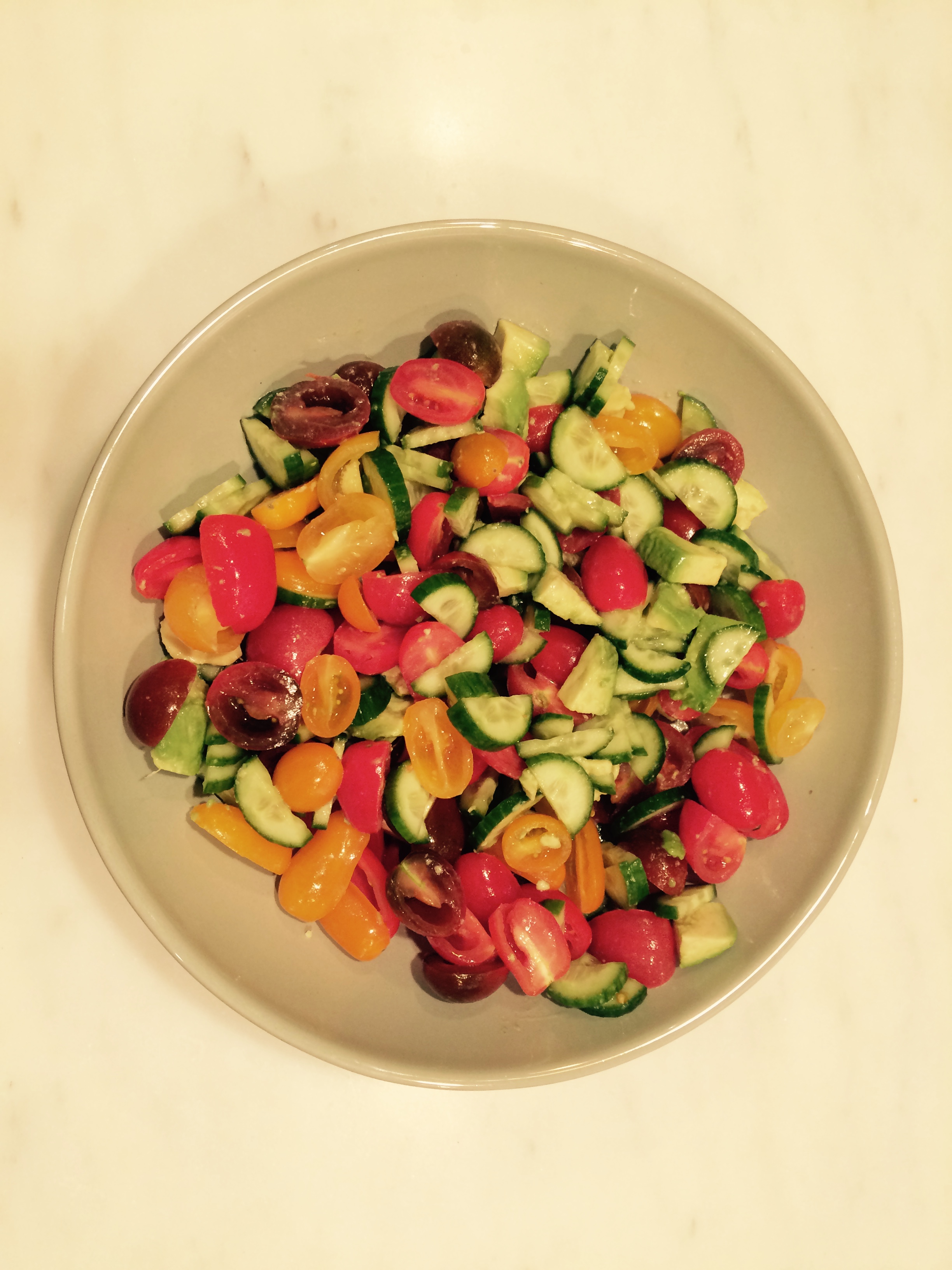 Tomato and Cucumber Salad
