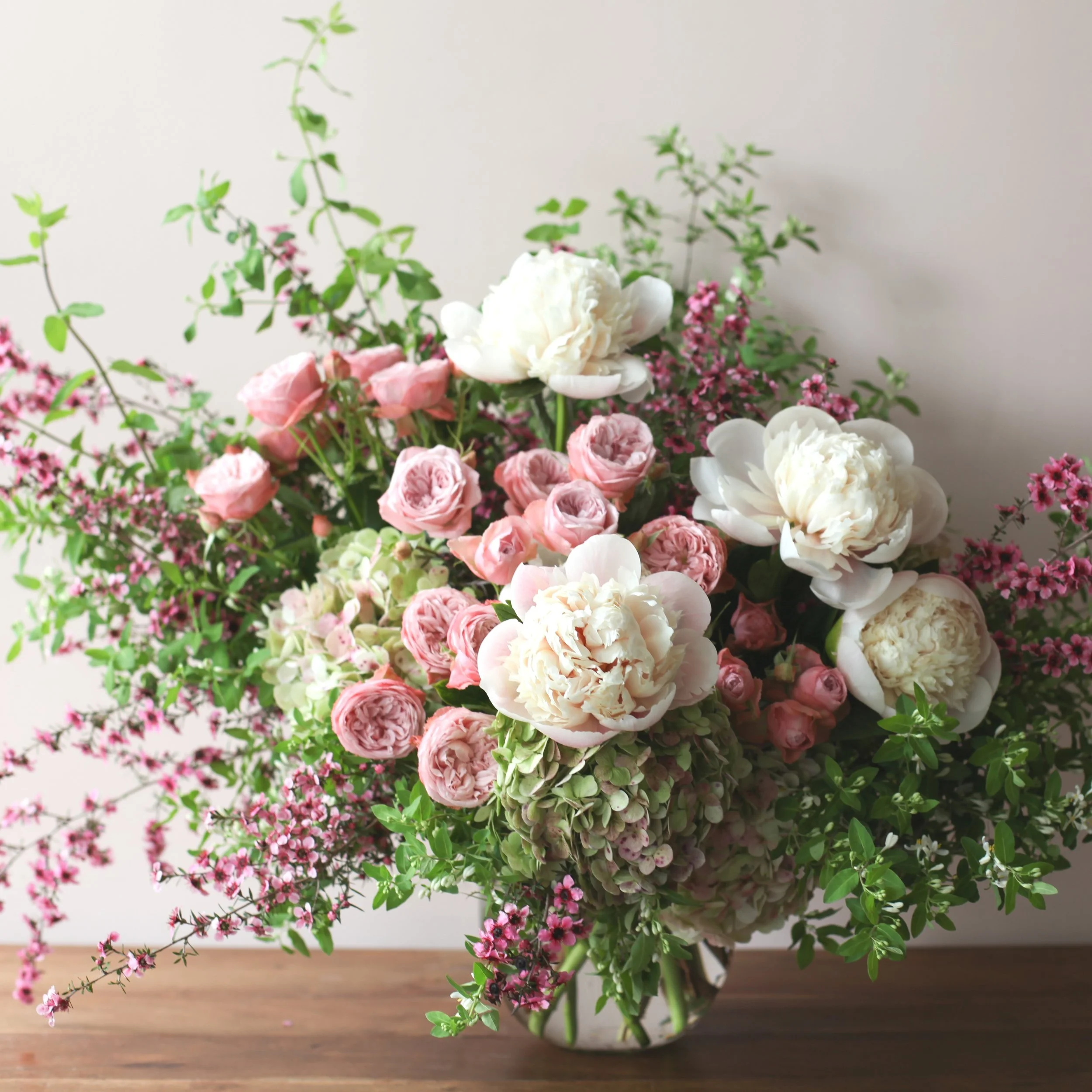 Vase Arrangement (delivery or pickup) — Wallflower