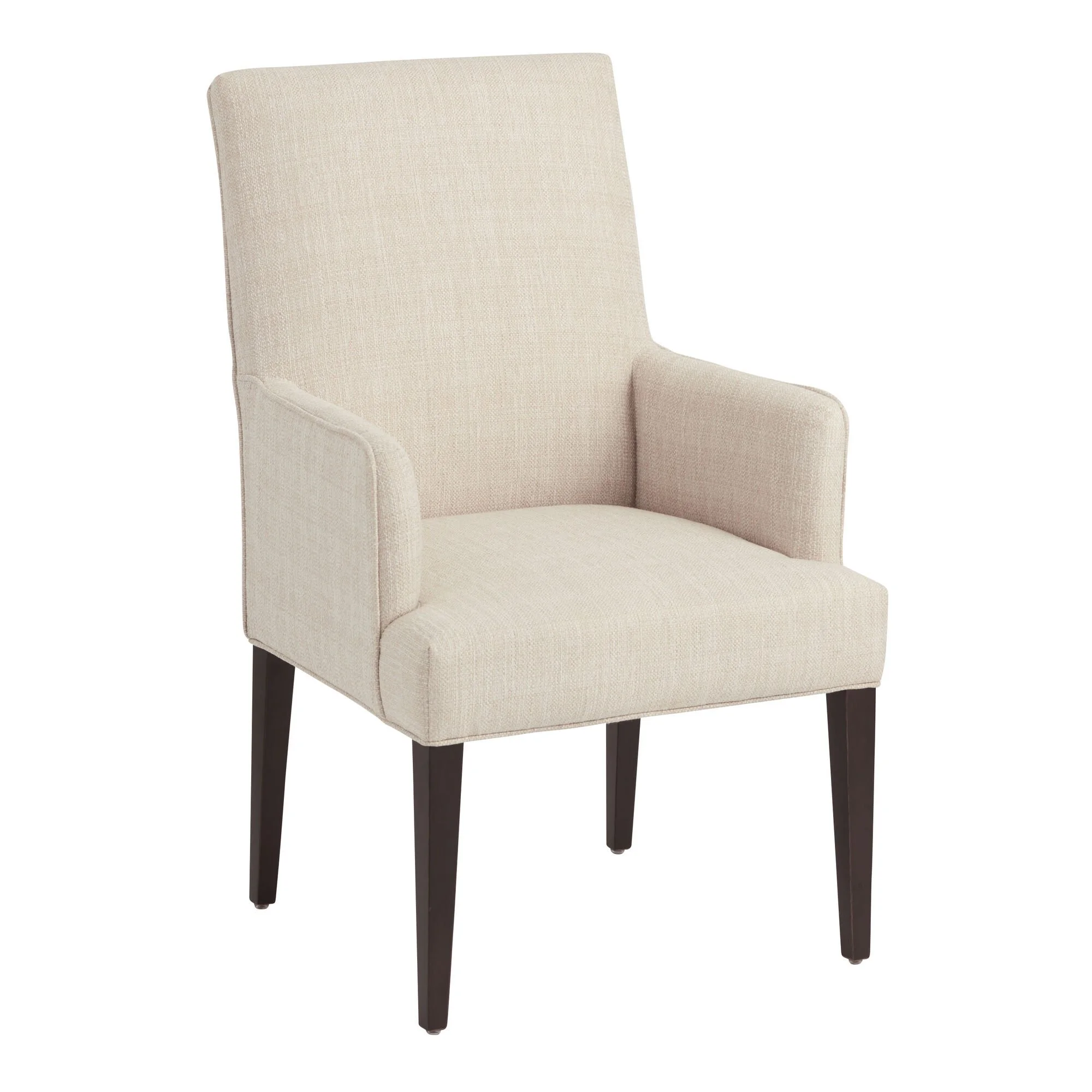 Tweed Ivory Armchairs