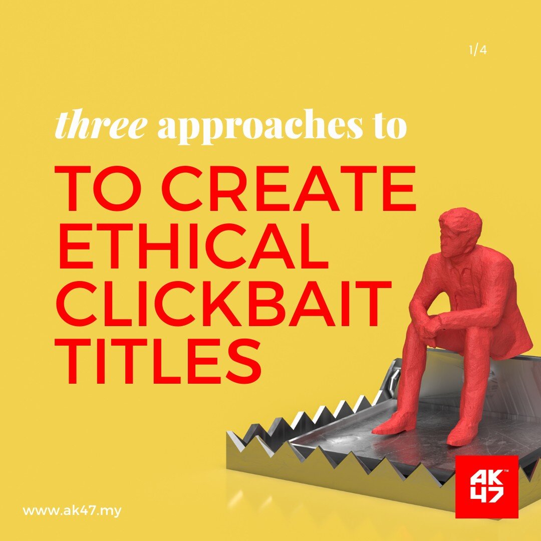 As an ethical copywriter, creating clickbait titles can be a challenge. You want to attract readers without deceiving them.  Here are three approaches to create ethical clickbait titles:

📢 Be truthful: The first approach to creating ethical clickba