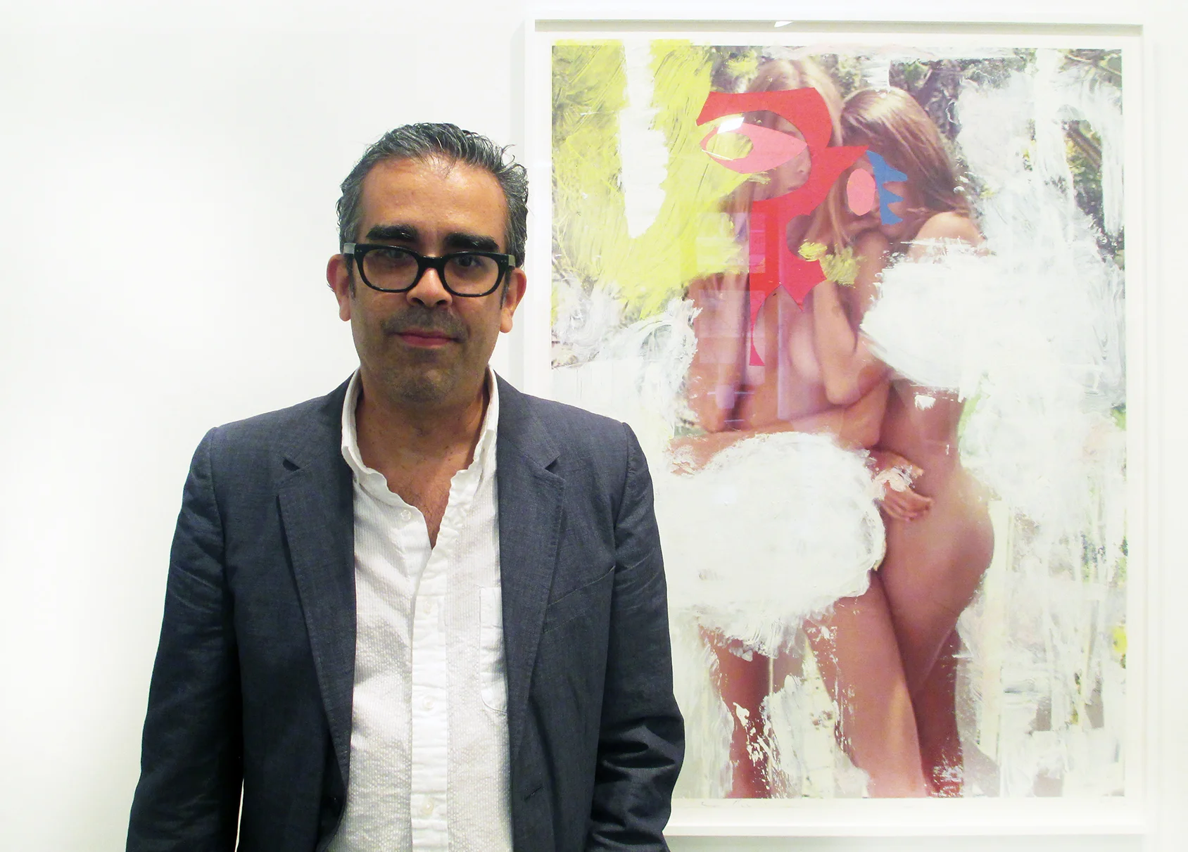 A Q&A With Enoc Perez At His New Exhibition 'Cut Shapes' @ Danziger Gallery In New York