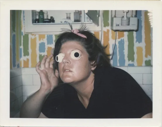 Untitled (Self-Portrait with Eyes), ca. 1971-1973