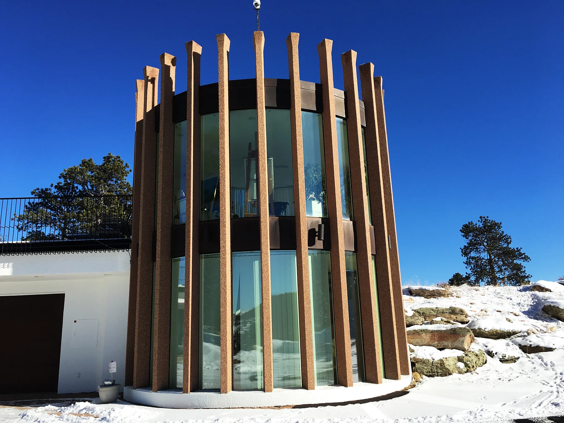 A Glimpse At The Deaton Sculptured "Sleeper" House on Genesee