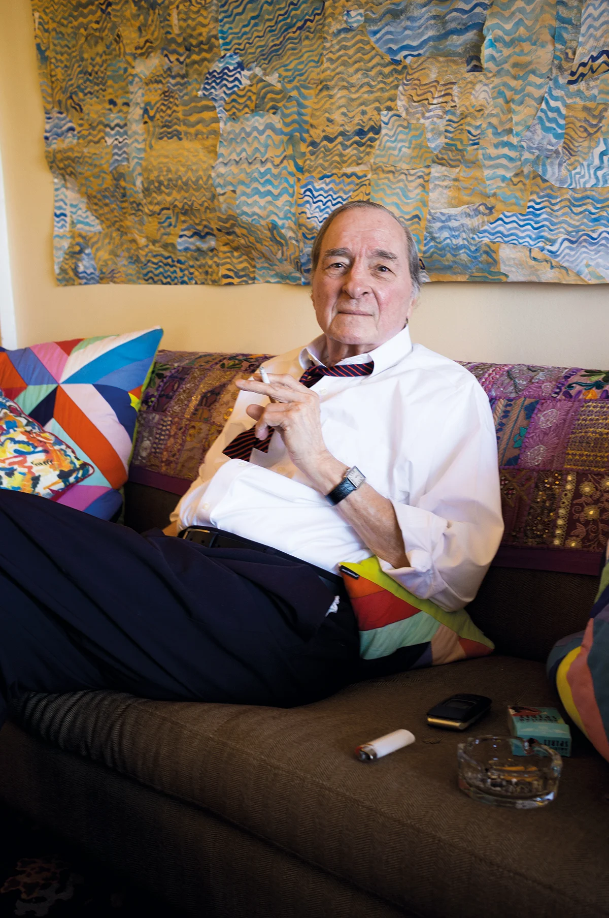 William Eggleston at home in Memphis