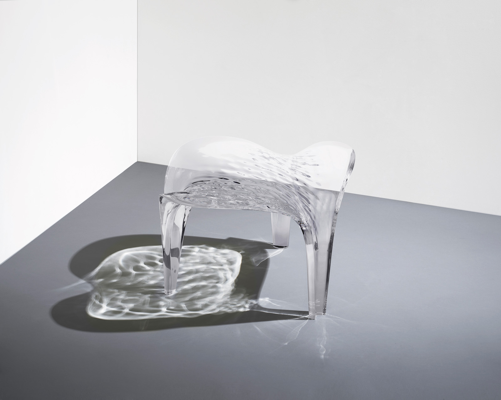 NOMAD St.Moritz_David Gill Gallery_Stool 'Liquid Glacial'_ph.courtesy David Gill Gallery.jpg