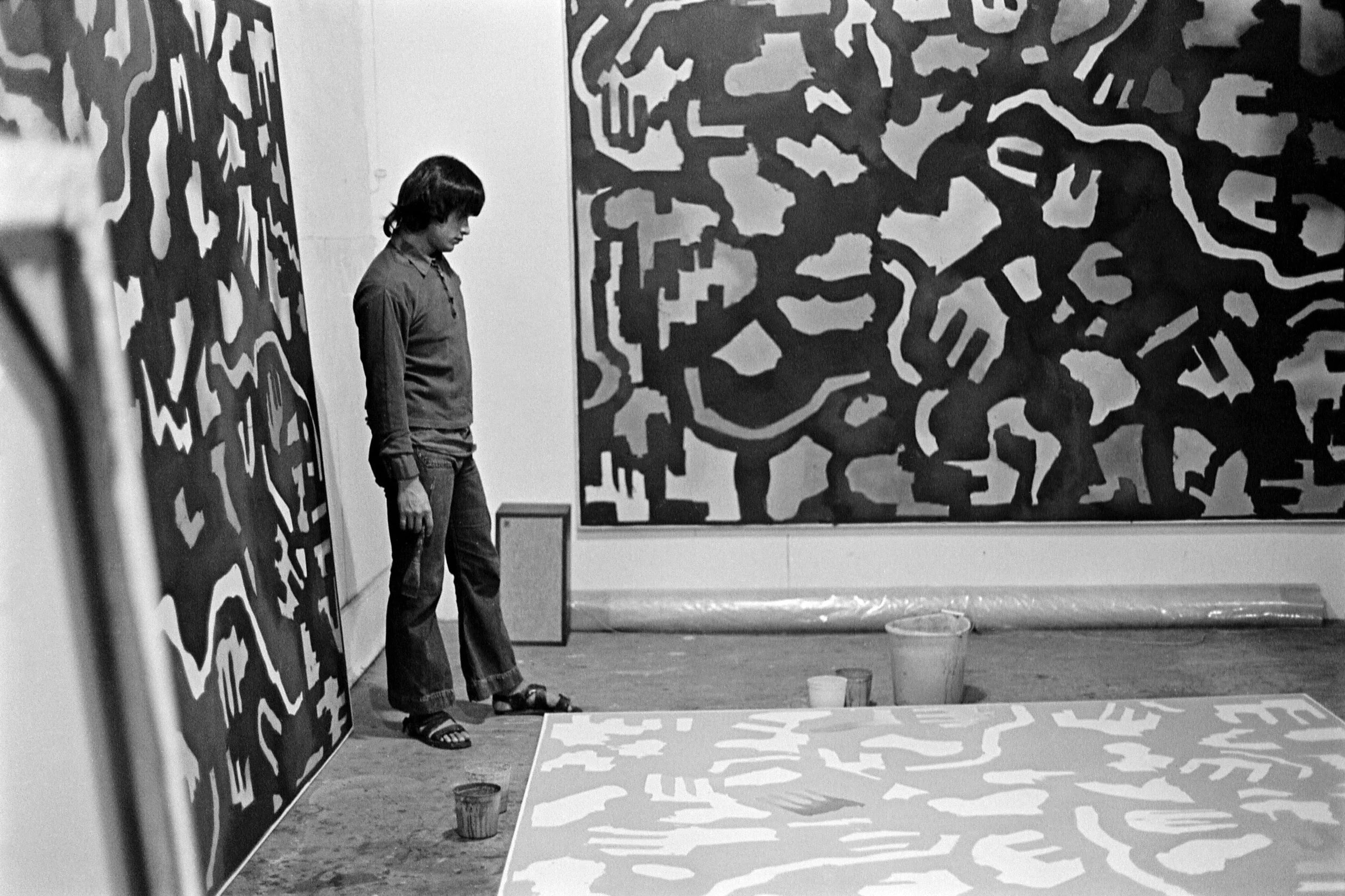 Robert Duran in his studio, 431 Broome Street, New York, c. 1968. Photograph by Stephanie Chrisman