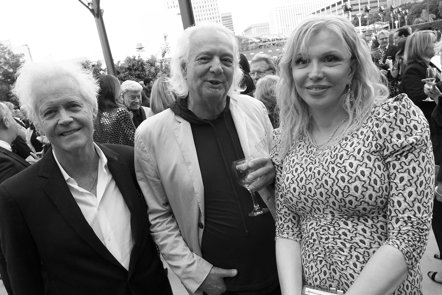 David Philp, Allen Ruppersberg, and Courtney Love