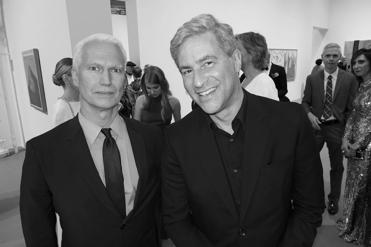Klaus Biesenbach and Michael Govan