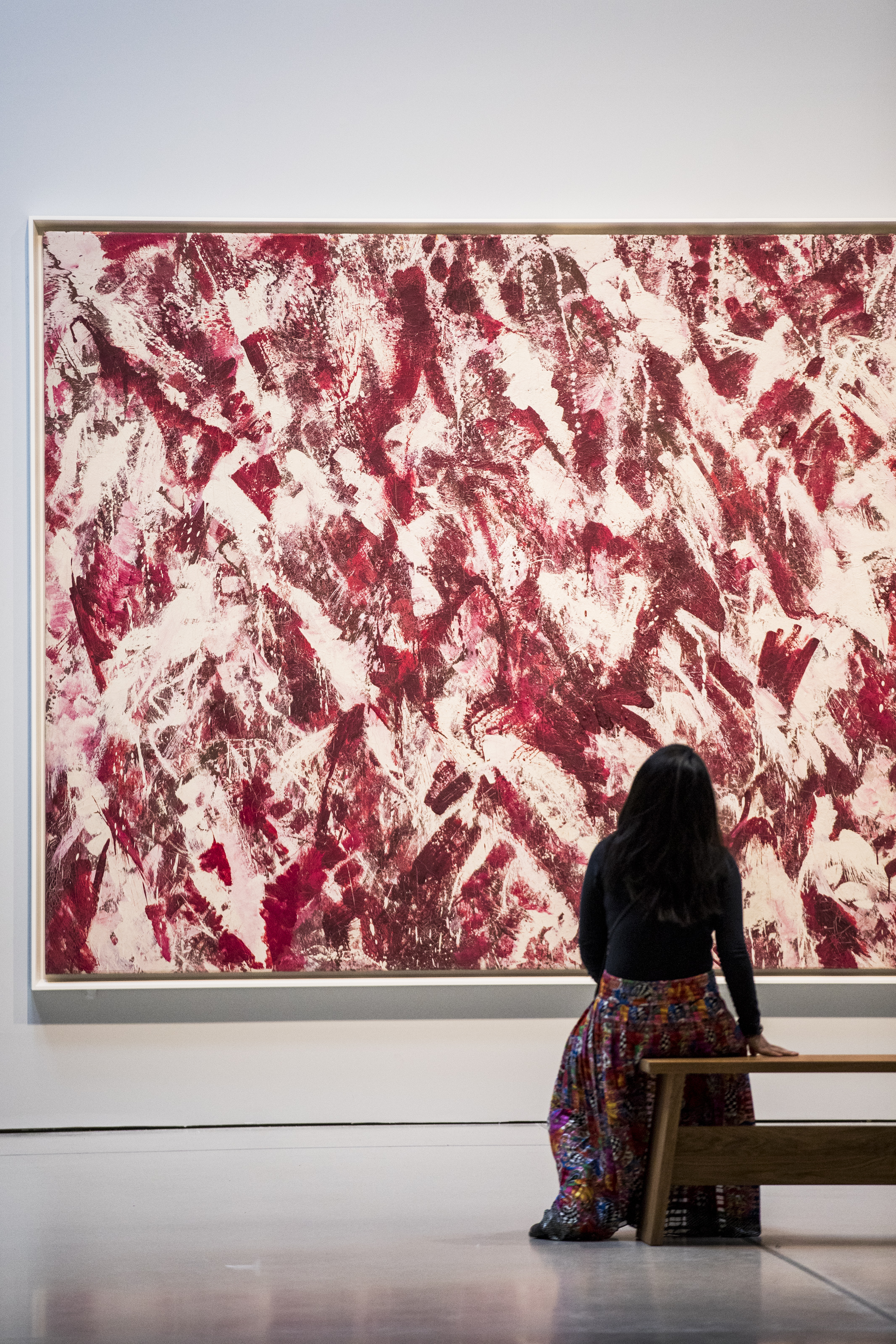  Lee Krasner: Living Colour Installation View with Another Storm, 1963, Barbican Art Gallery 30 May–1 September 2019 © Tristan Fewings/Getty Image 