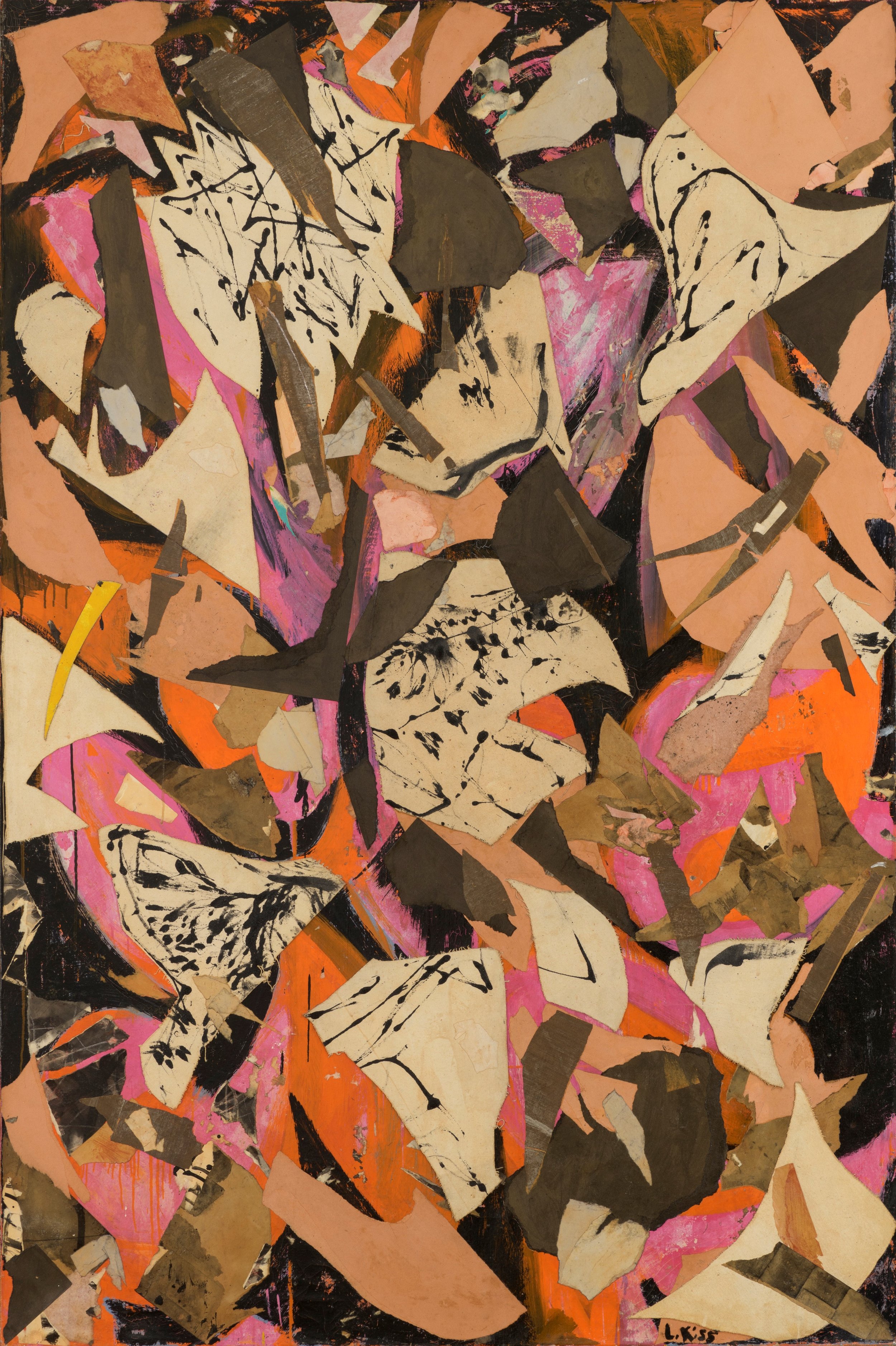  Lee Krasner, Bald Eagle, 1955, Collection of Audrey Irmas, Los Angeles. © The Pollock-Krasner Foundation. Photograph by Jonathan Urban. 