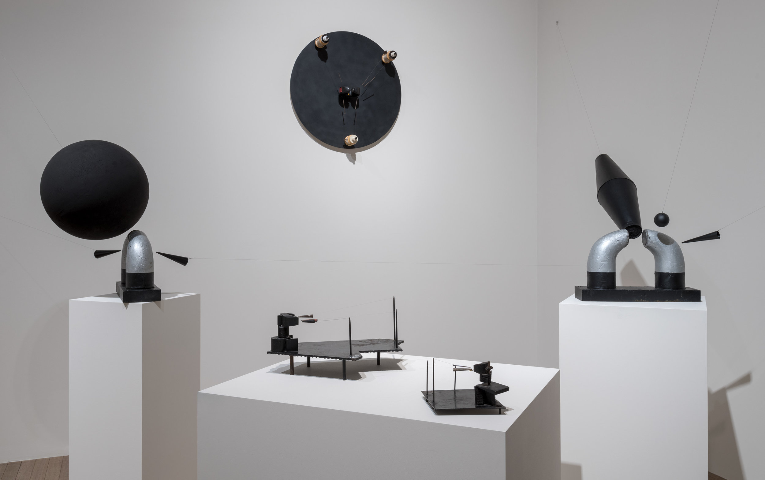   Takis  installation view, Tate Modern, 2019. Photo: Tate Photography (Mark Heathcote) 