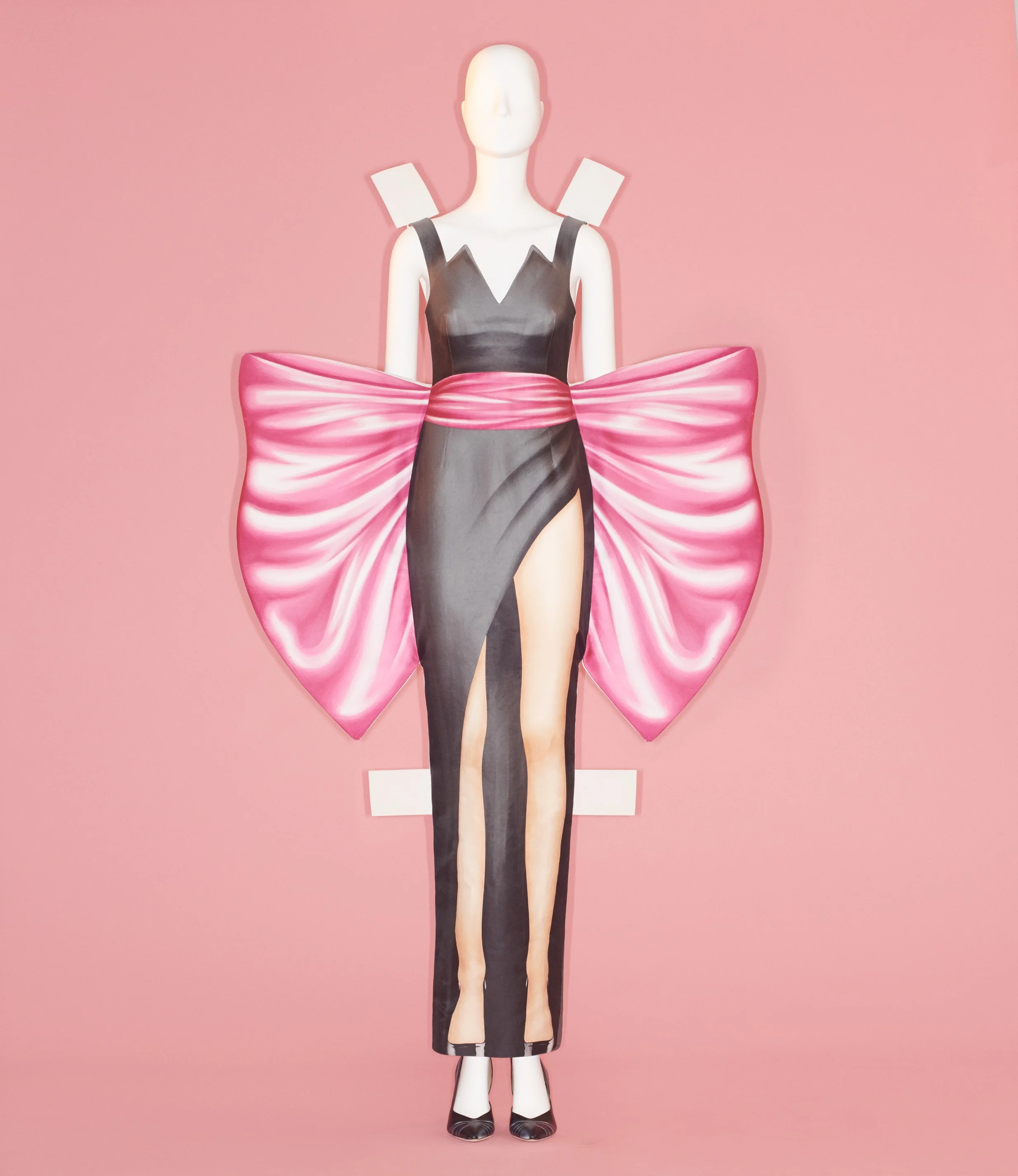 Dress, Jeremy Scott (American, born 1975) for House of Moschino (Italian, founded 1983), spring/summer 2017; Courtesy of Moschino. Image courtesy of The Metropolitan Museum of Art, Photo © Johnny Dufort, 2019