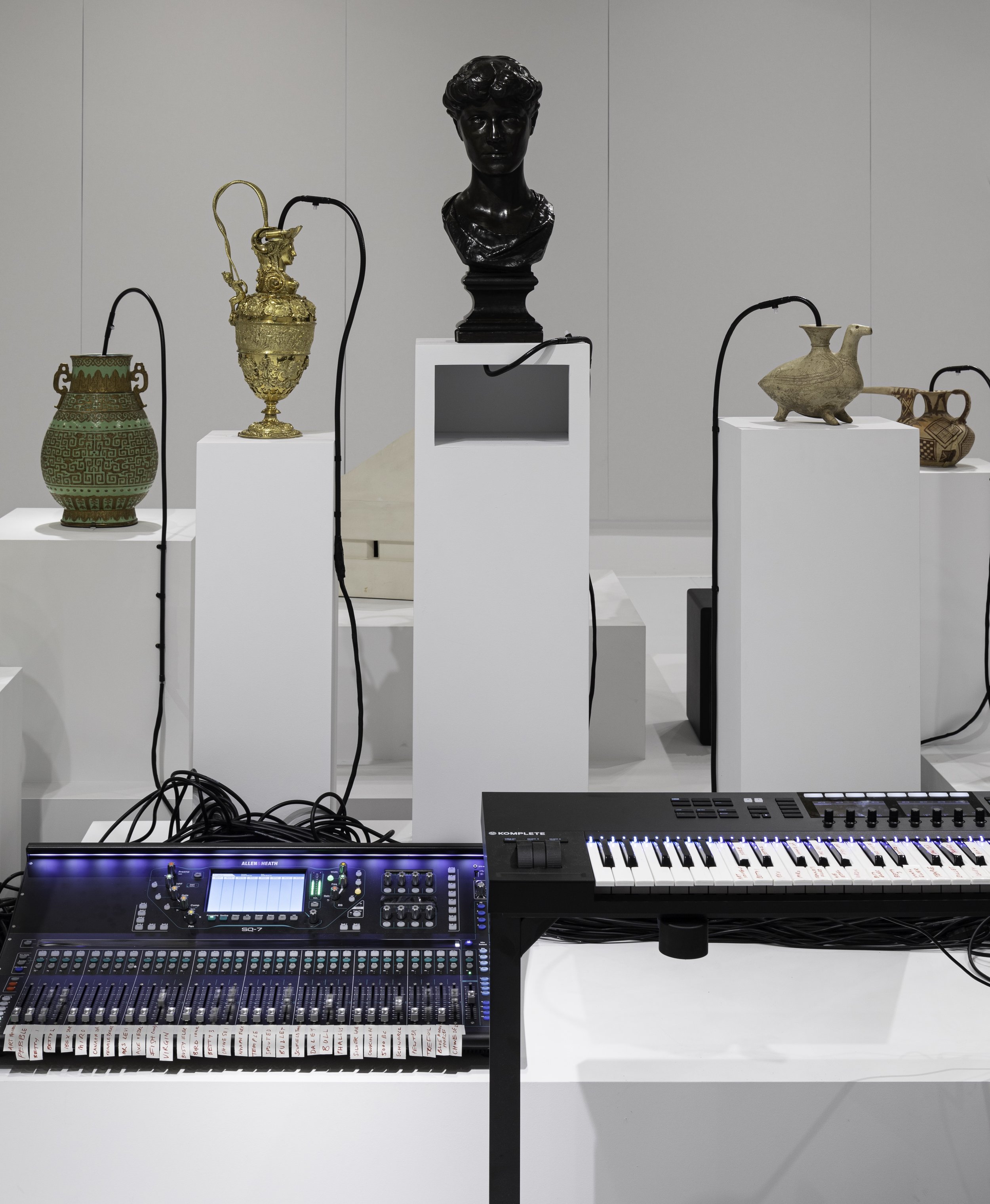  Installation view of Oliver Beer: Vessel Orchestra at The Metropolitan Museum of Art © Metropolitan Museum of Art 2019, Photography by Wilson Santiago 