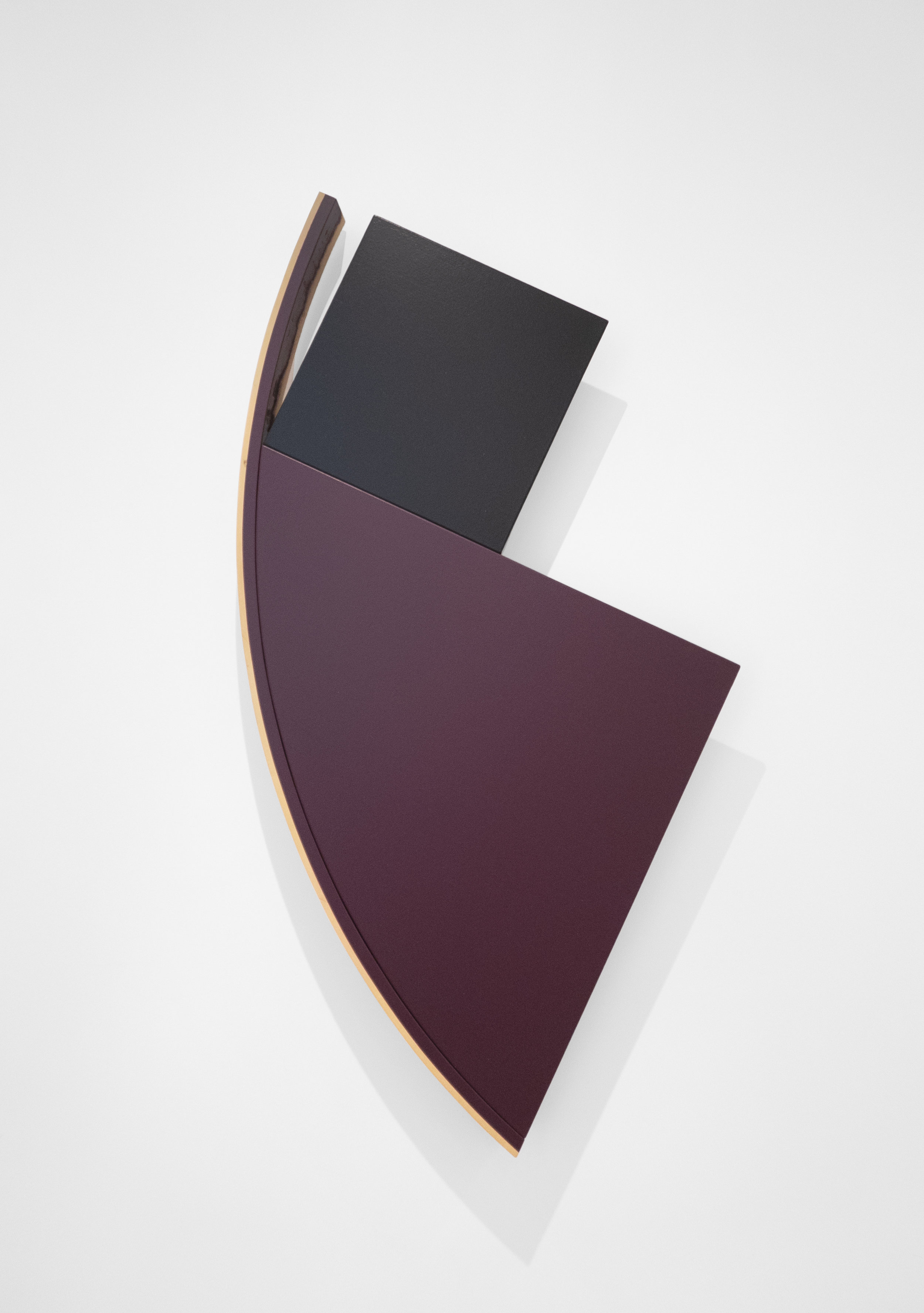  Tony Delap Perplexity 1988 Oil on Canvas on Wood 74 x 38.5 x 4.25 inches 