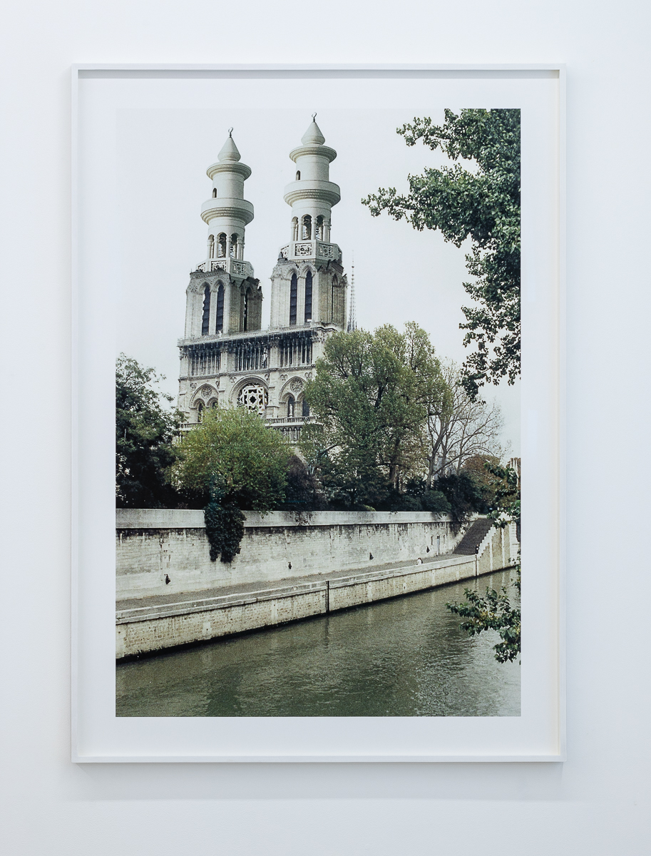  AES+F Islamic Project. Paris. Notre Dame 1996 C-print on paper 120 x 80 cm 136 x 96 cm (framed) (47 1/4 x 31 1/2 in) Edition 1 of 5 + 3AP 