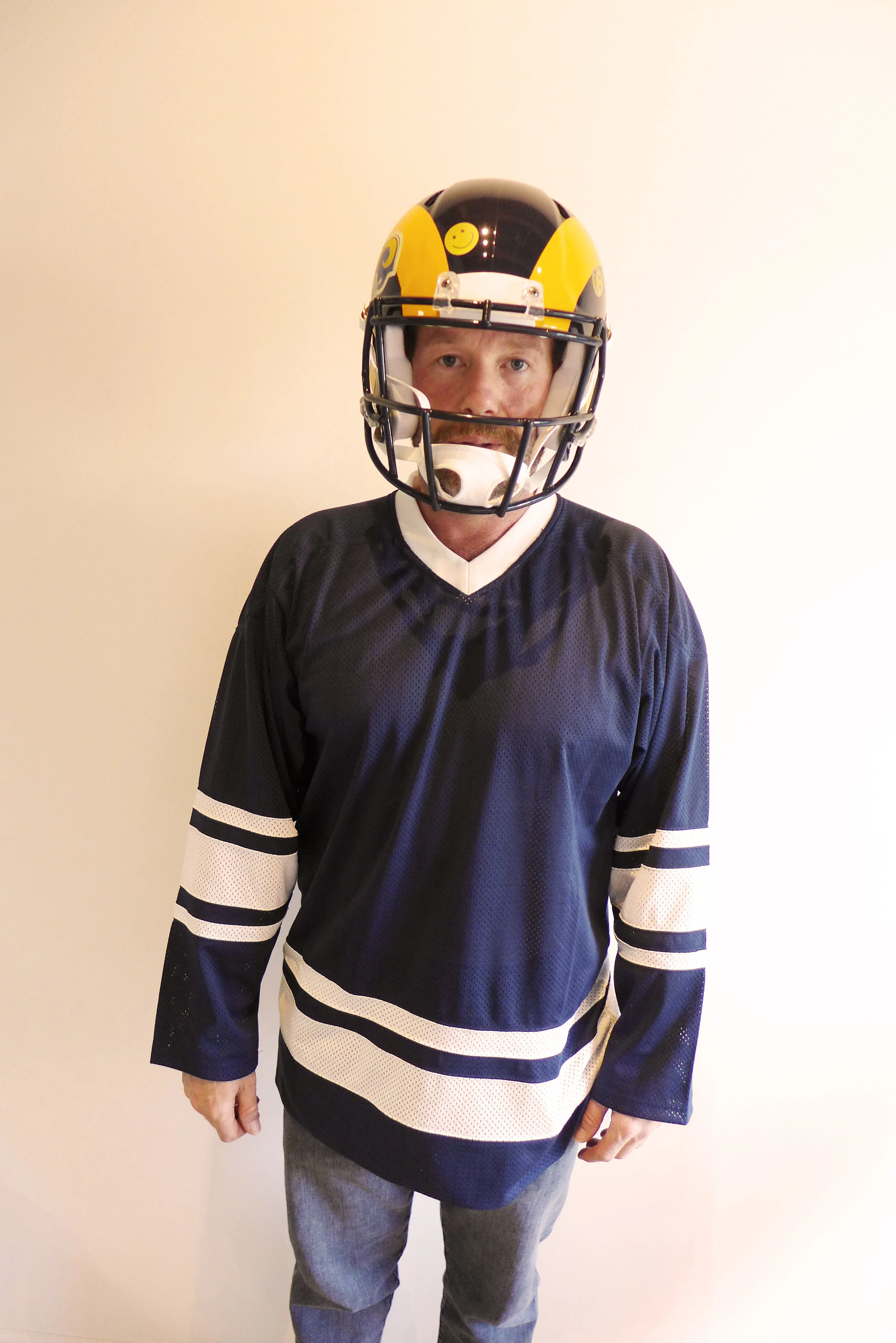 Rams helmet by Sayre Gomez