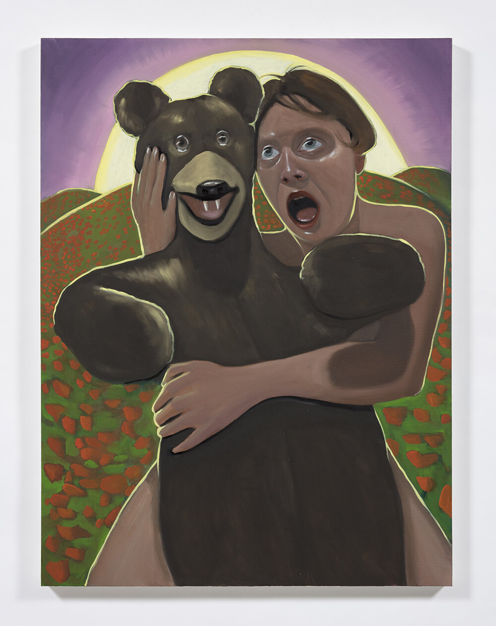 ‘Awakening baby bear’ 2019 Oil on canvas 48 x 36” photo by Don lewis .jpg