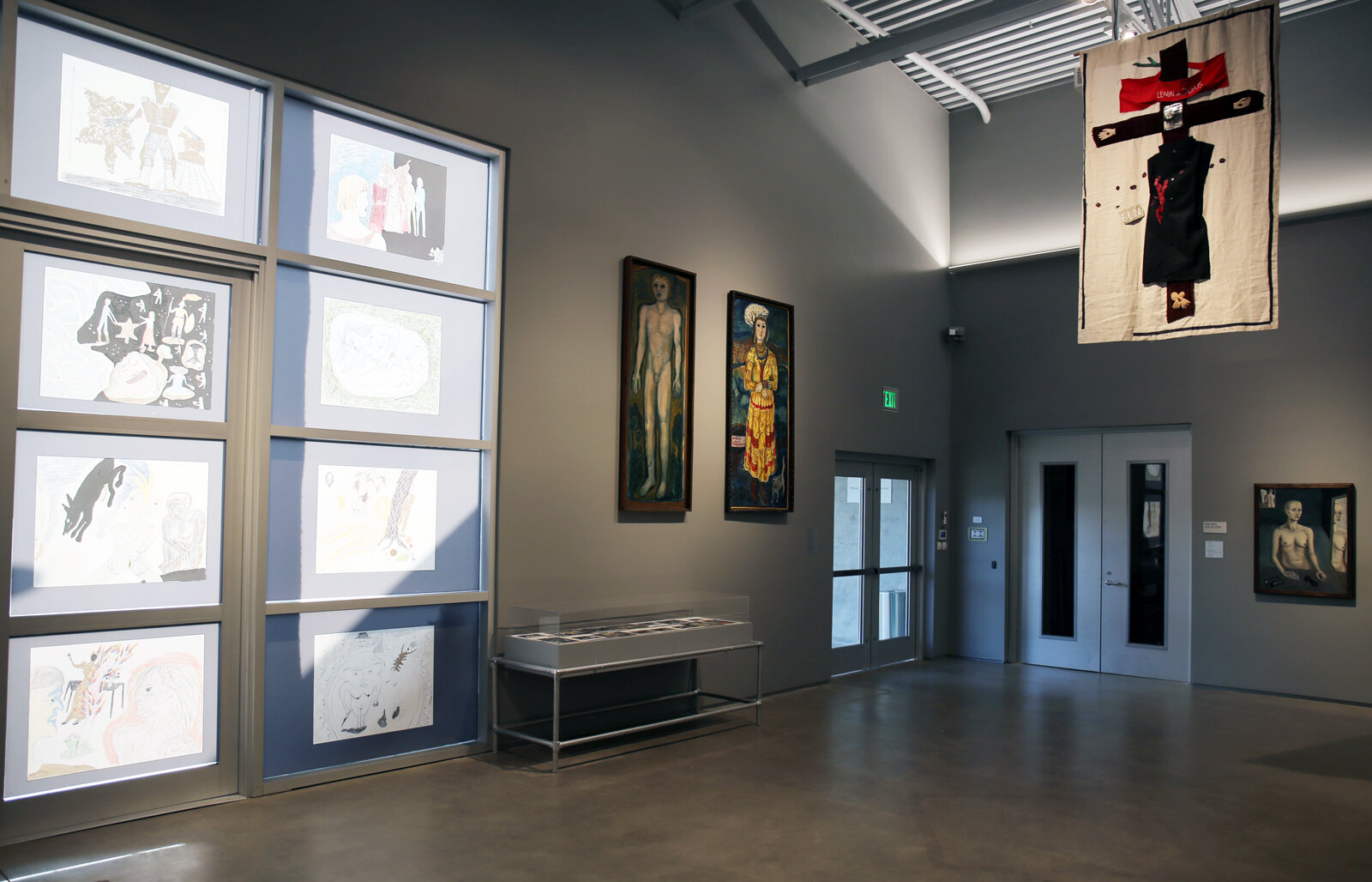  Installation view of  The Medea Insurrection: Radical Women Artists Behind the Iron Curtain, Wende Museum, Culver City, California. Courtesy of the Wende Museum. Photography: Dany Naierman.  