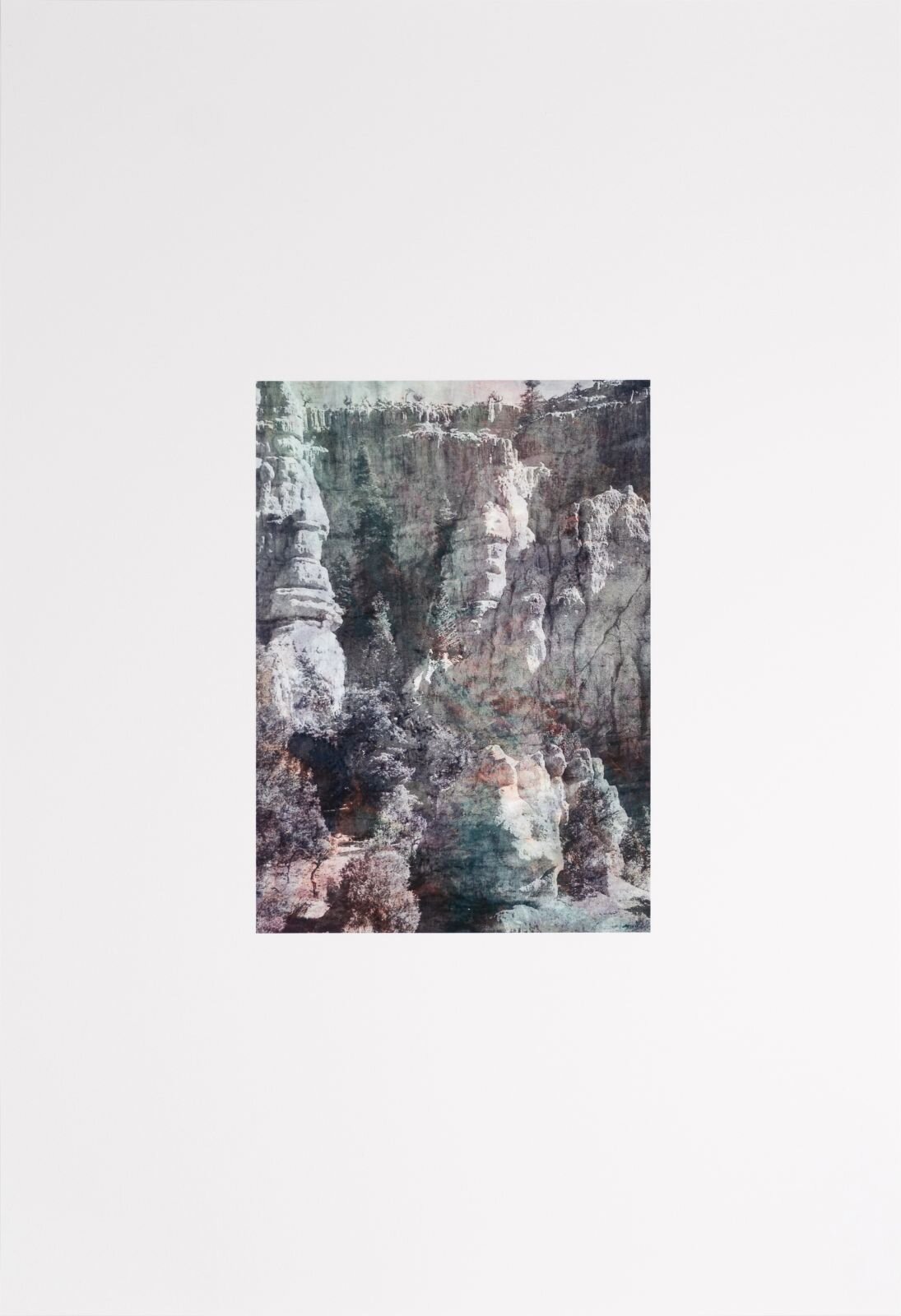  Cole Sternberg  leaving the bedrock bare,  2019 Ink on paper 19” x 13” 