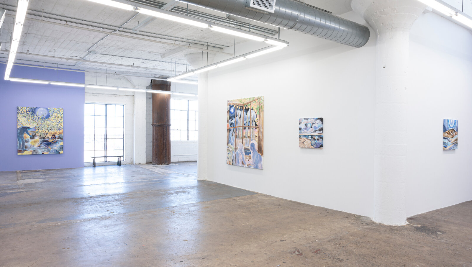  Installation view, courtesy of the artist and Wilding Cran. 