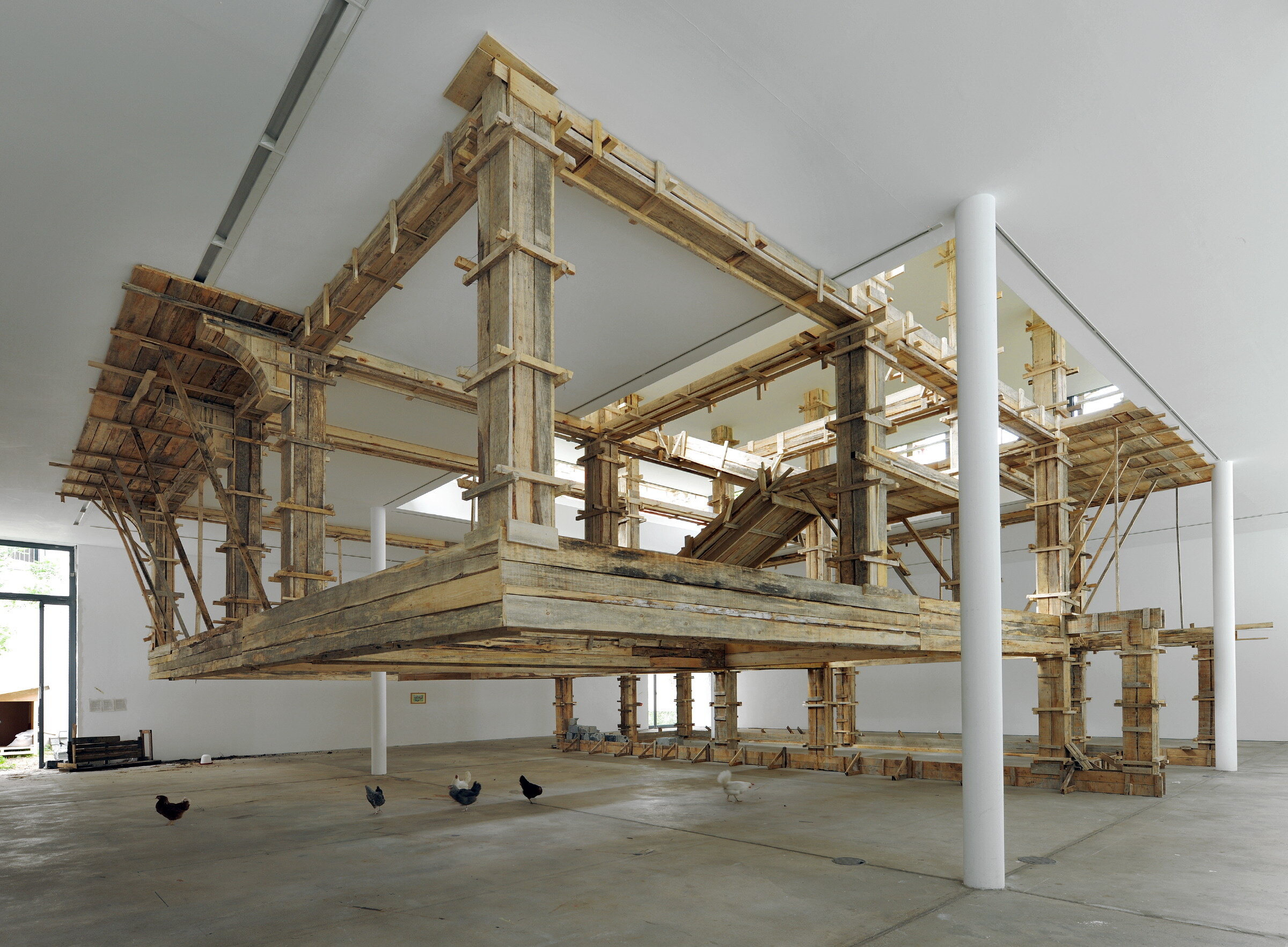  Petrit Halilaj,  The places I'm looking for, my dear, are utopian places, they are boring and I don't know how to make them real ; installation view of the 6th Berlin Biennale for Contemporary Art, Berlin 2010; Courtesy the artist; Photo: Uwe Walter