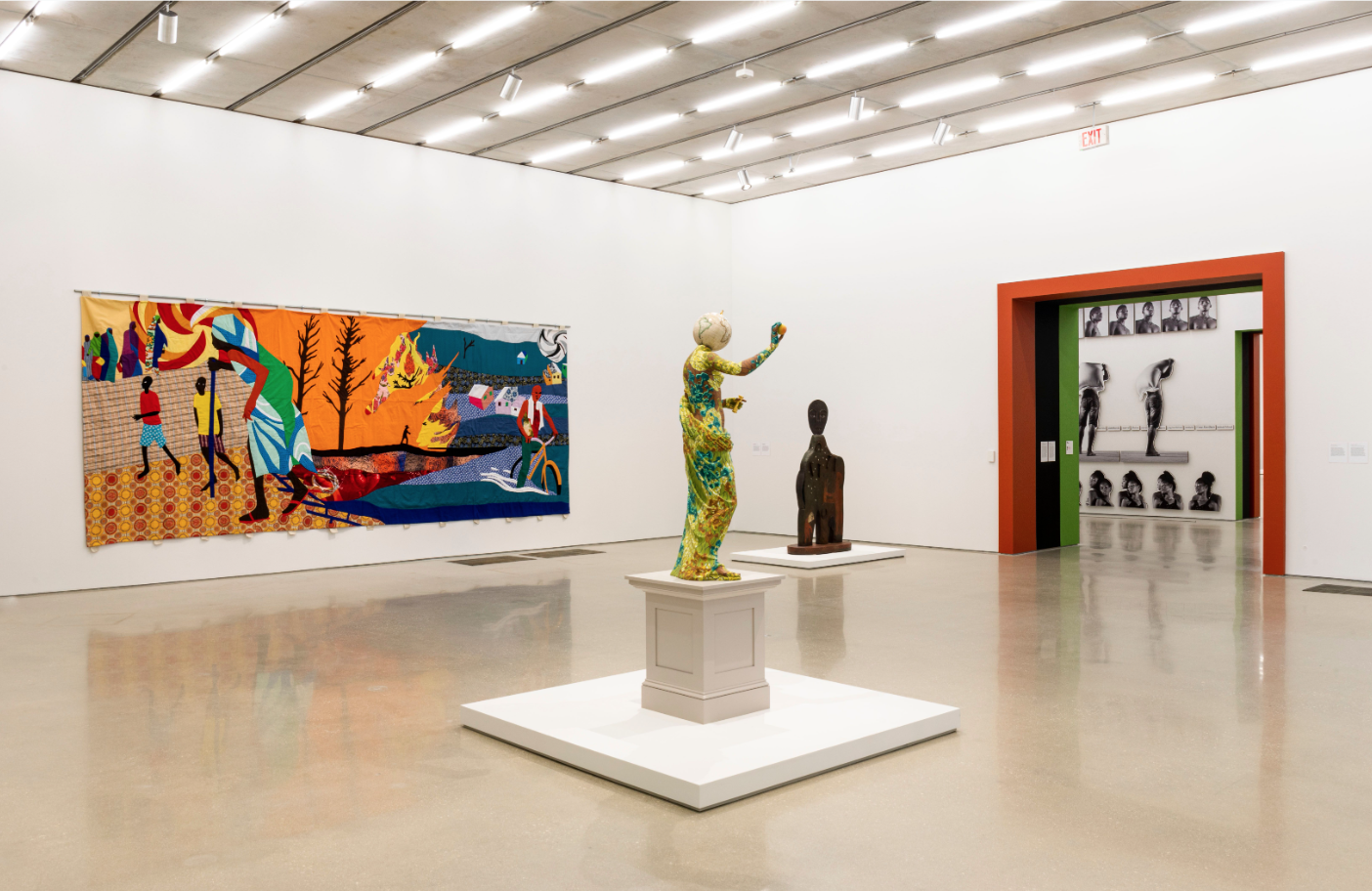  Installation view:  Allied with Power: African and African Diaspora Art  from the Jorge M. Pérez Collection, Pérez Art Museum Miami, 2020–21. Photo: Oriol Tarridas 
