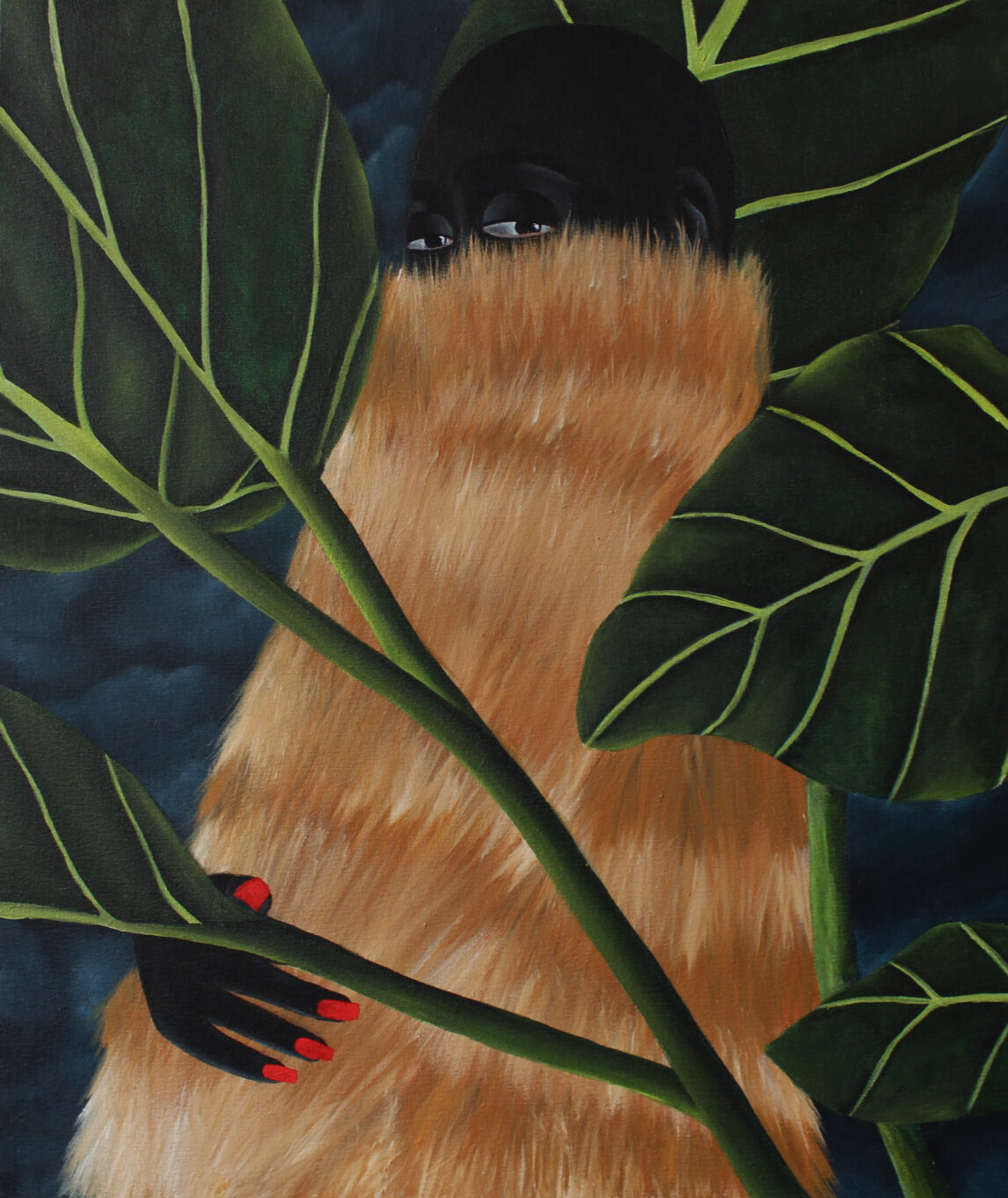  Zandile Tshabalala  Enter Paradise II , 2020 acrylic on canvas 60 x 70 cm 