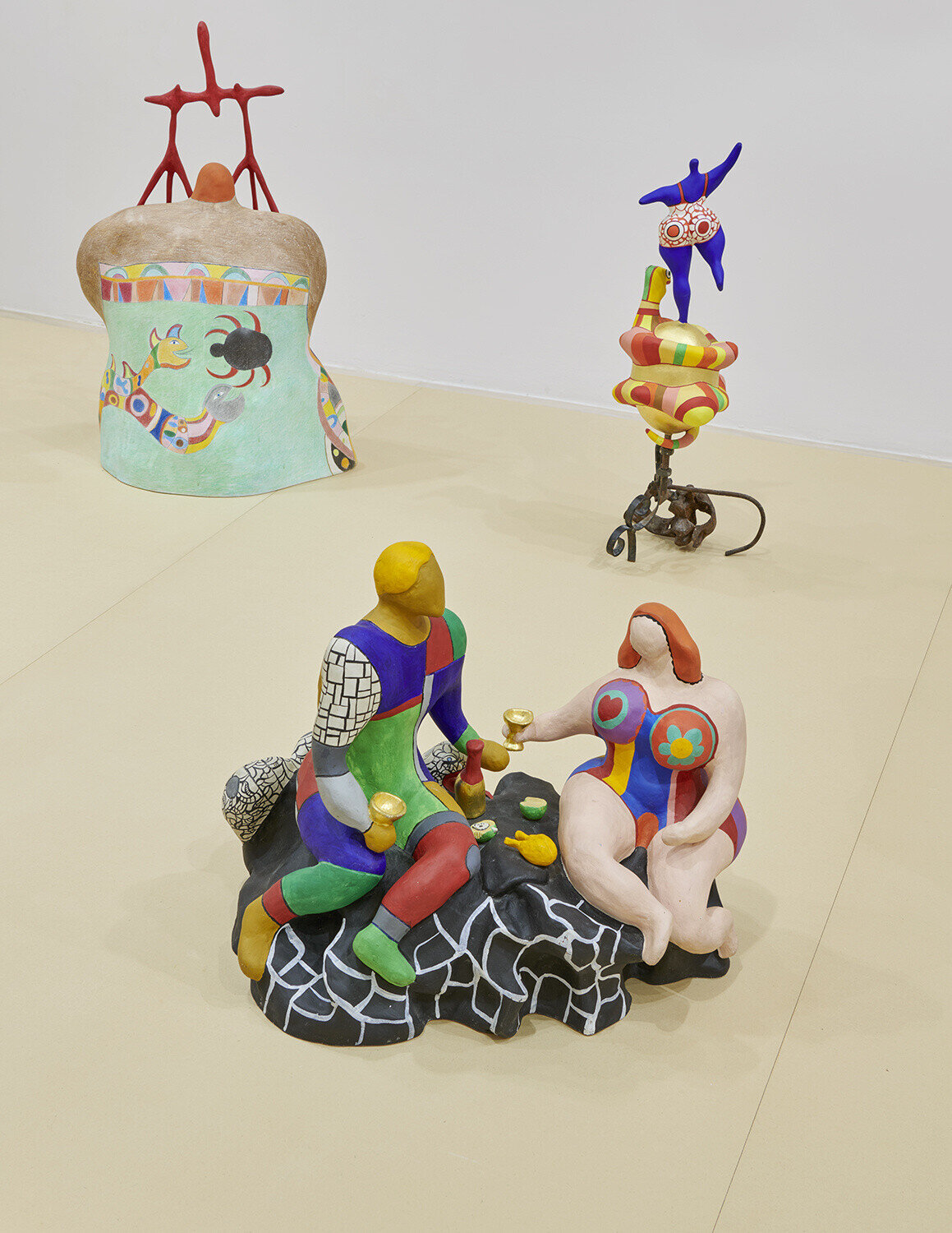  Installation view of  Niki de Saint Phalle: Structures for Life , on view at MoMA PS1, New York, from March 11 to September 6, 2021. Photo: Kyle Knodell 