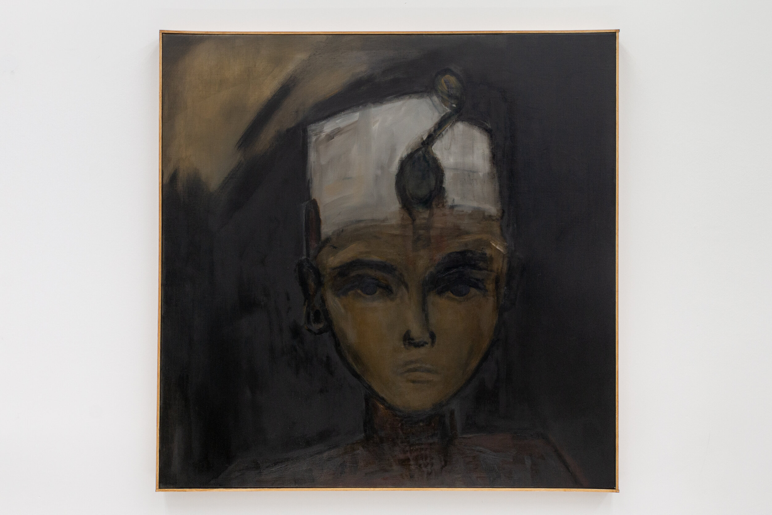  Diane Kotila  Untitled , 2021 oil on linen in Artist's frame 40.5 x 40.5 in. (102.9 x 102.9 cm) 