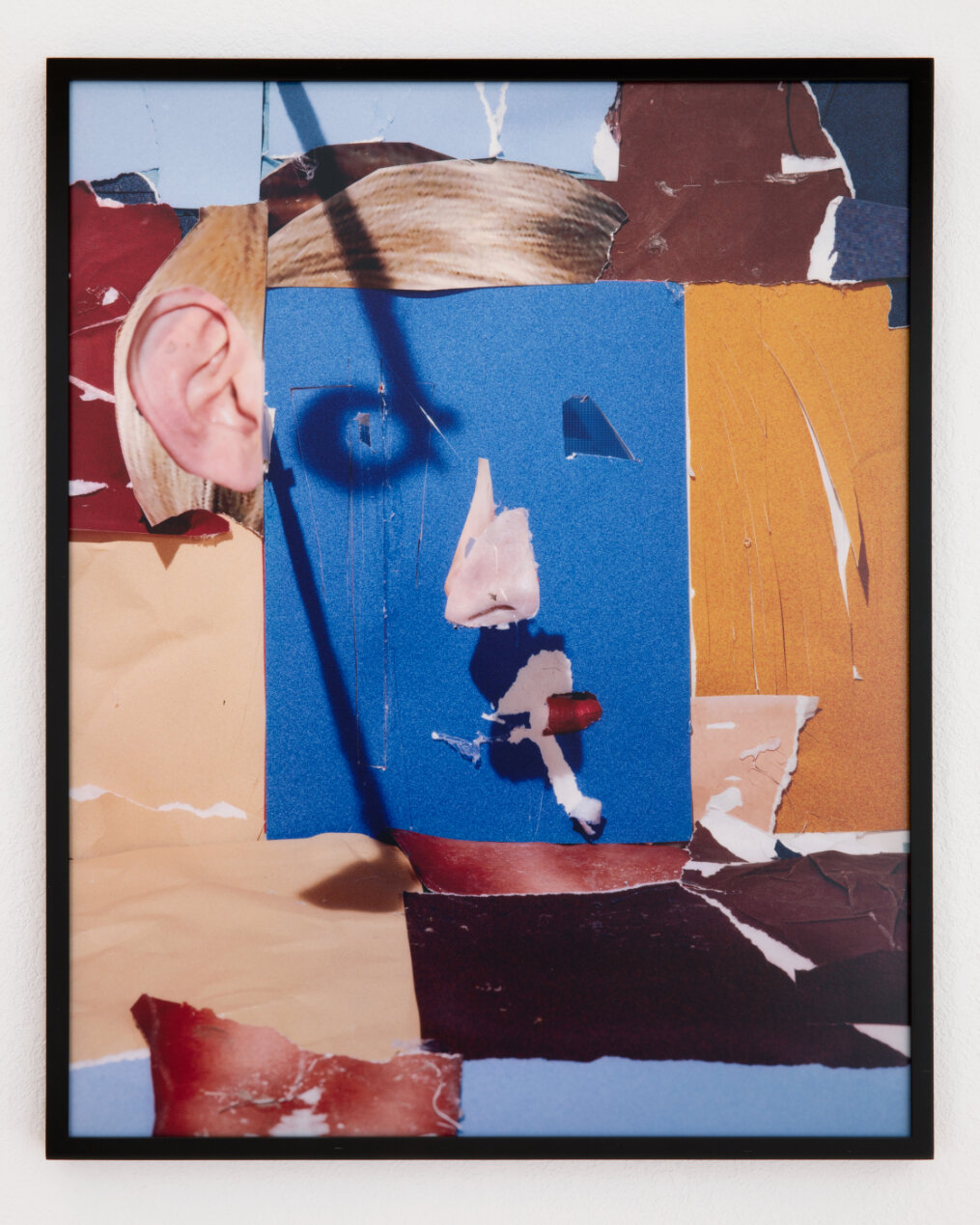  DANIEL GORDON  Blue Face II , 2012 Framed: 24 x 19.5 in (60.96 x 49.53 cm) Type C-Print with UV Lamination Edition 1 of 3 + 1AP 