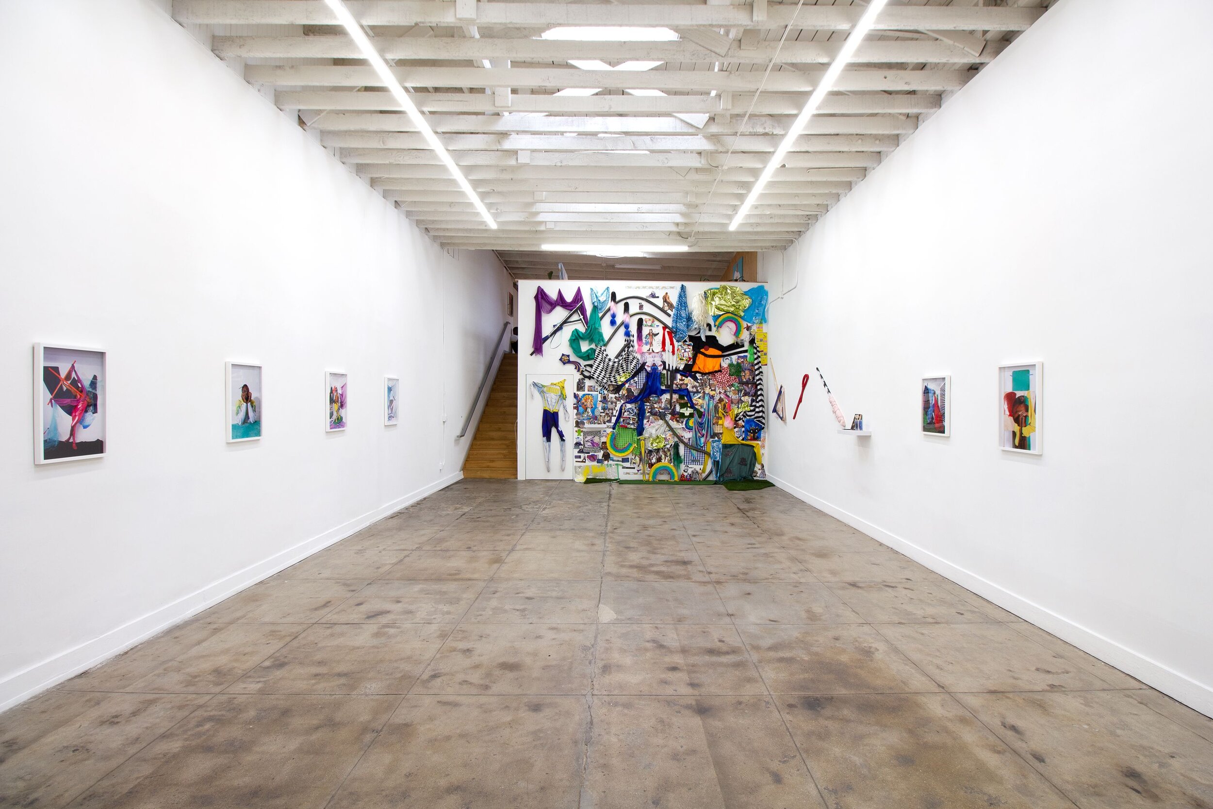  Installation view,  Hero  