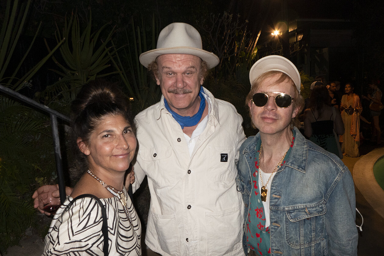 Alison Dickey, John C. Reilly, and Beck 