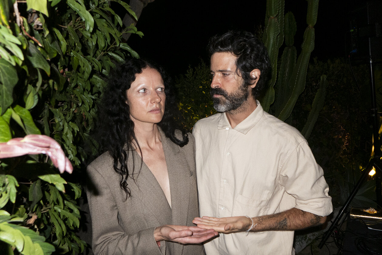 Isabelle Albuquerque and Devendra Banhart