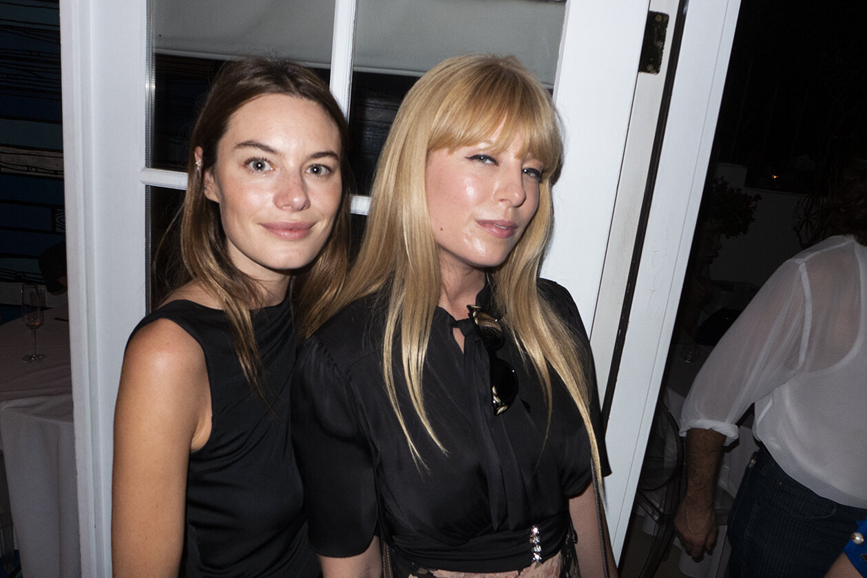 Camille Rowe and Alix Brown