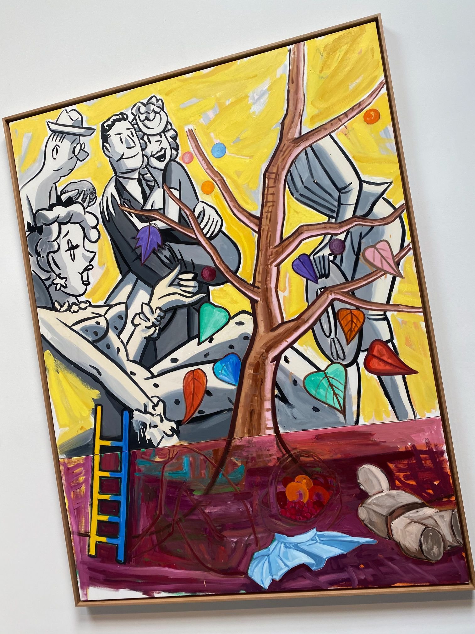  David Salle Tree of Life (After Manet), 2021-2022 