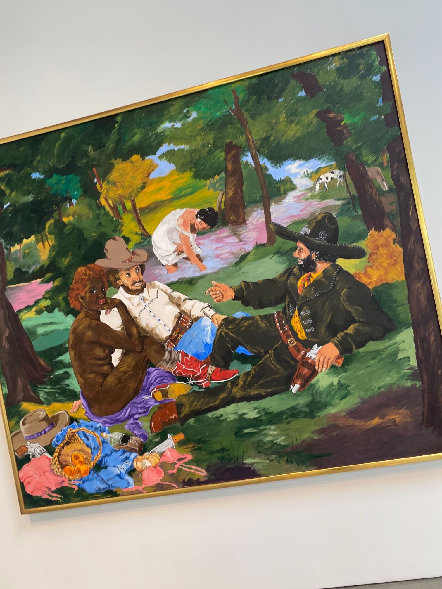  Robert Colescott Sunday Afternoon with Joaquin Murietta, 1979 