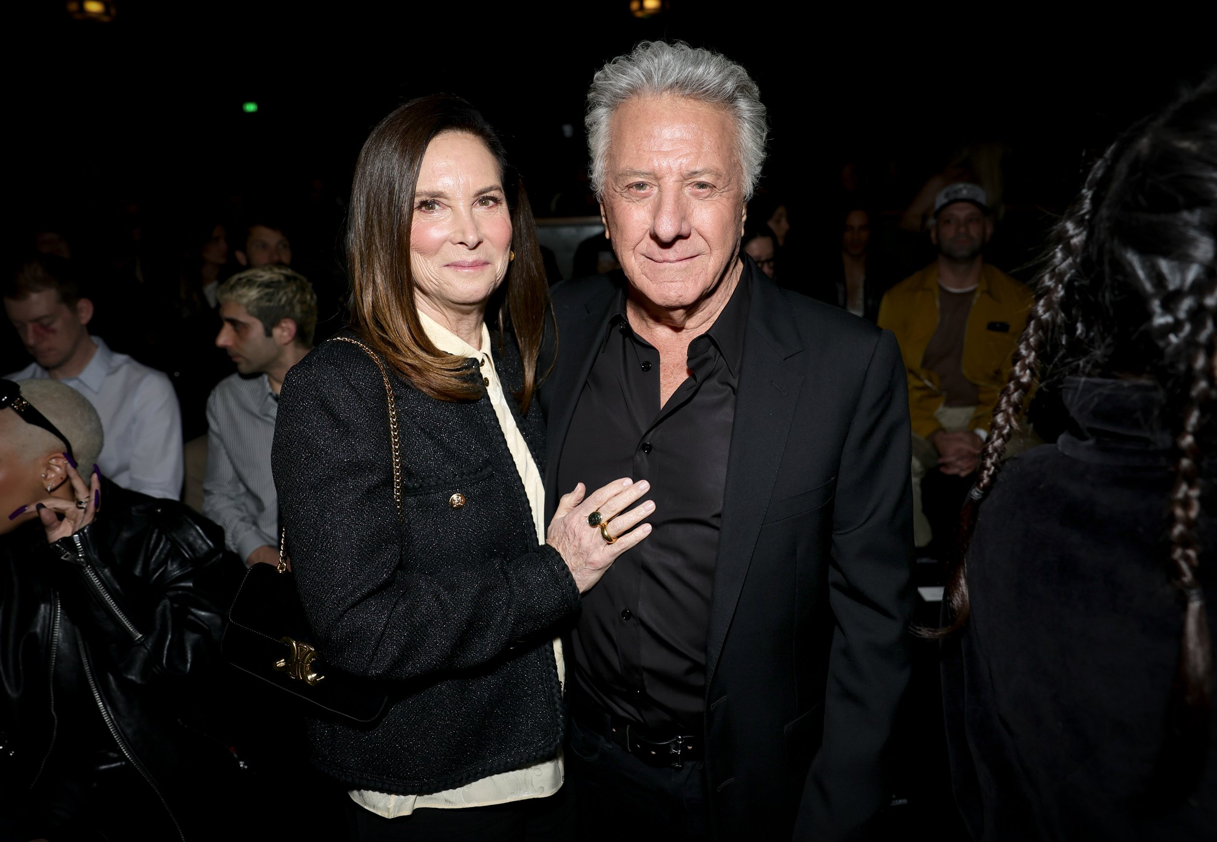 Lisa Hoffman and Dustin Hoffman