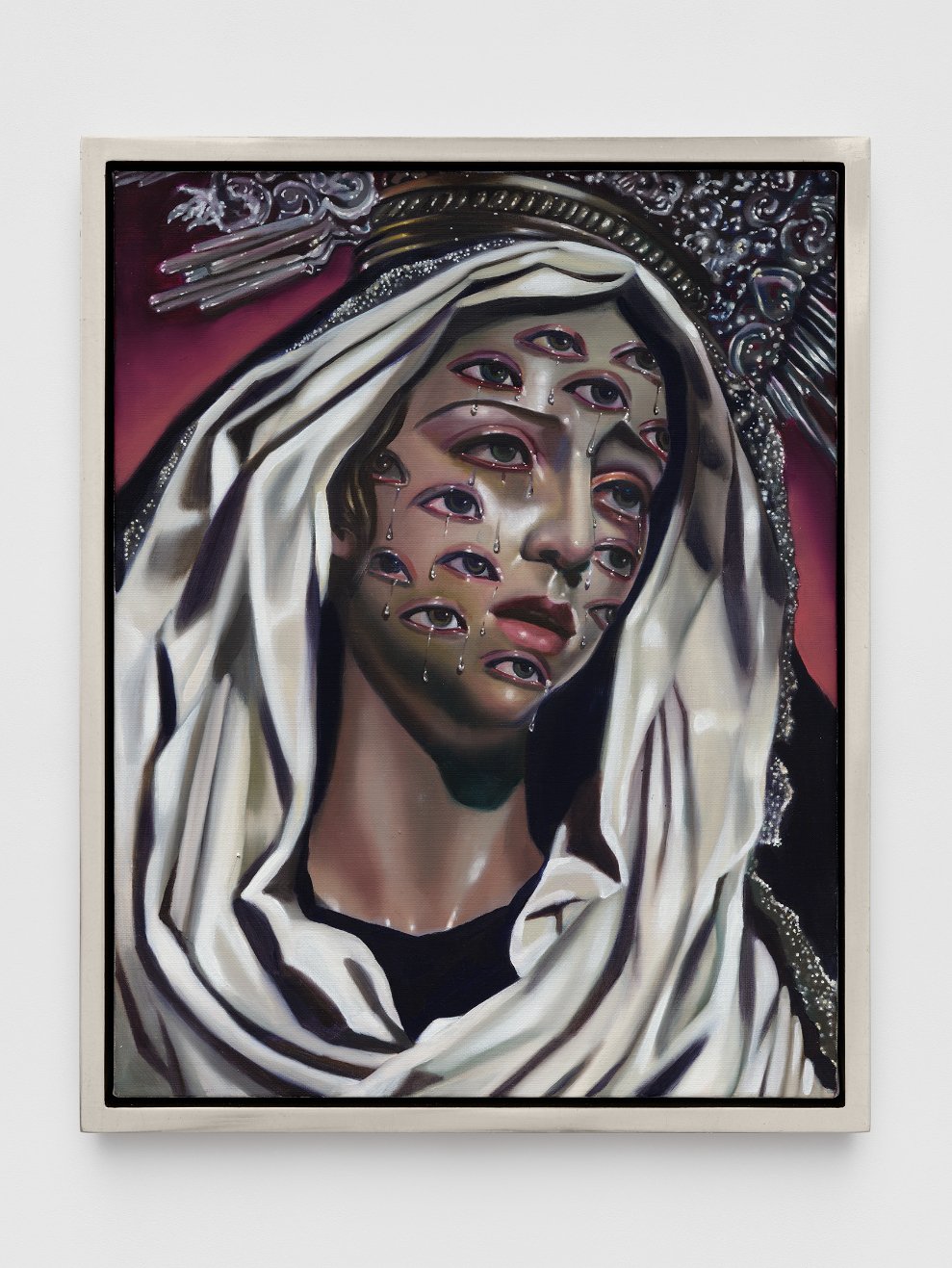  Tali Lennox  The Little Death , 2022 oil on linen 45.72h x 35.56w cm / 18h x 14w in Courtesy of the Artist and Almine Rech Gallery Photography credit: Shark Senesac, New Document 