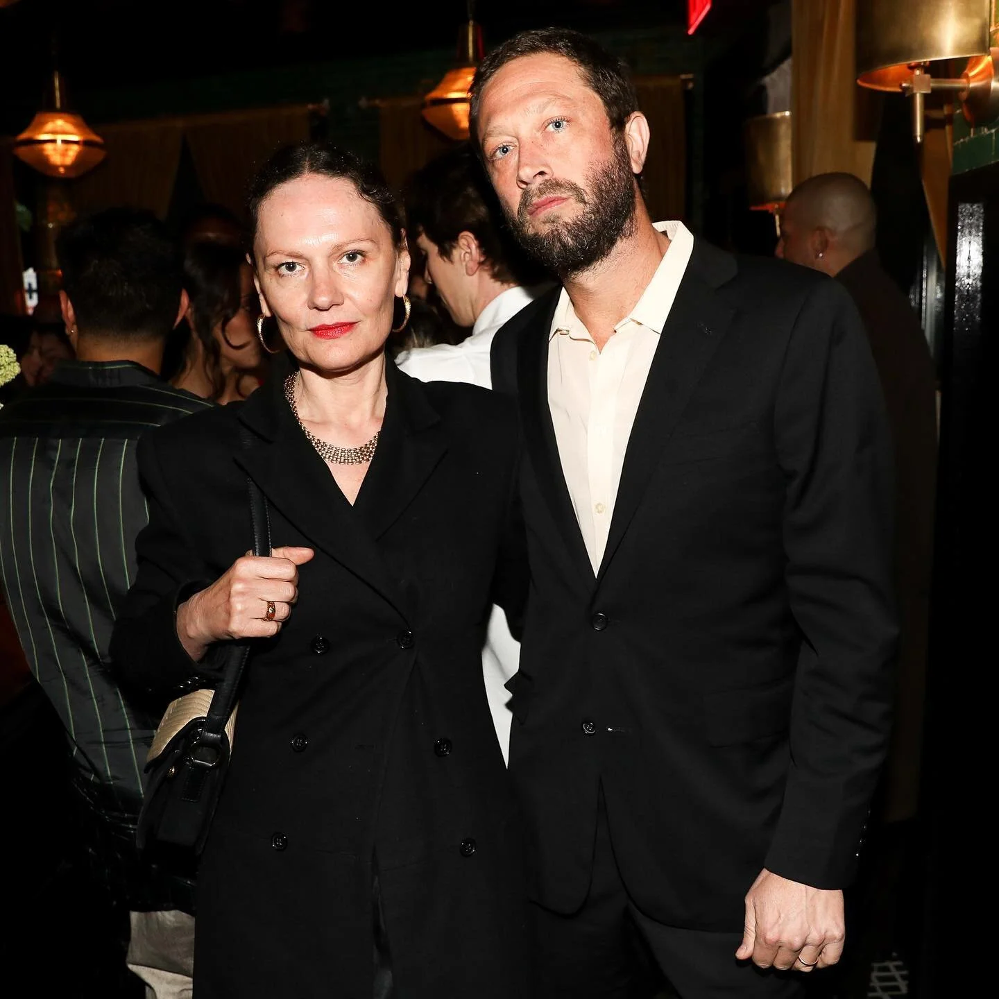 ⚡️⚡️ Artist Yelena Yemchuk and actor Ebon Moss-Bachrach, along with friends/collaborators at our dinner with Maison Margiela to celebrate Frieze week in New York and Autre&rsquo;s SS23 Utopia issue with an intimate seated dinner at The Golden Swan. S