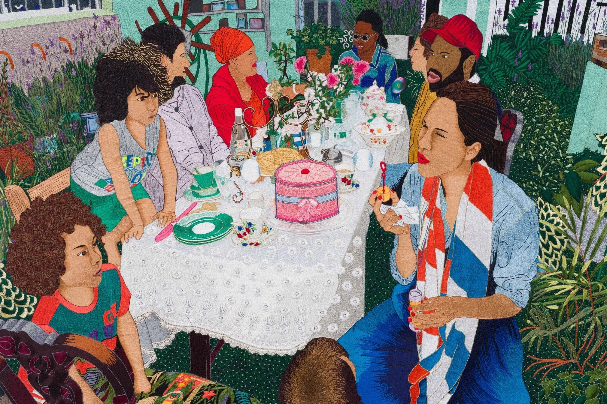 Thania Petersen Constructs A Cohesive Identity From Her Malay &amp; South African Roots in ZAMUNDA FOREVER @ Nicodim Gallery