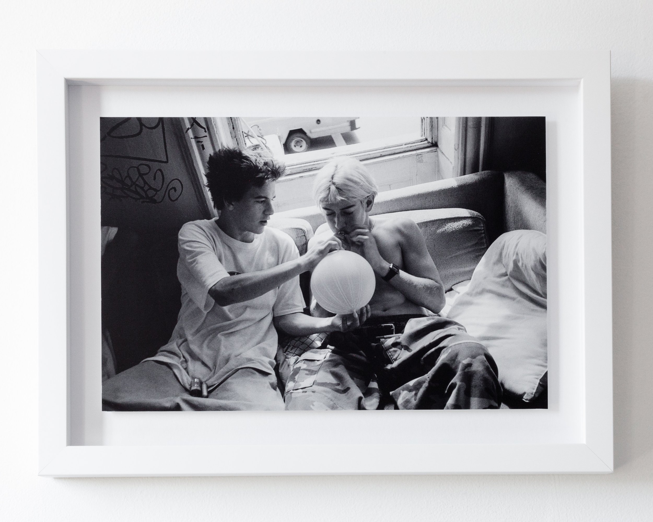  Eric Alan Edwards  Doing Whippets and&nbsp; candid talk about sex.  1995-2023 24,8 x 34,3 x 2,9 cm&nbsp; (9 ¾ x 13 ½ x 11/8 in)Inkjet on archival paper in artist frame, edition of 3, 1 AP 