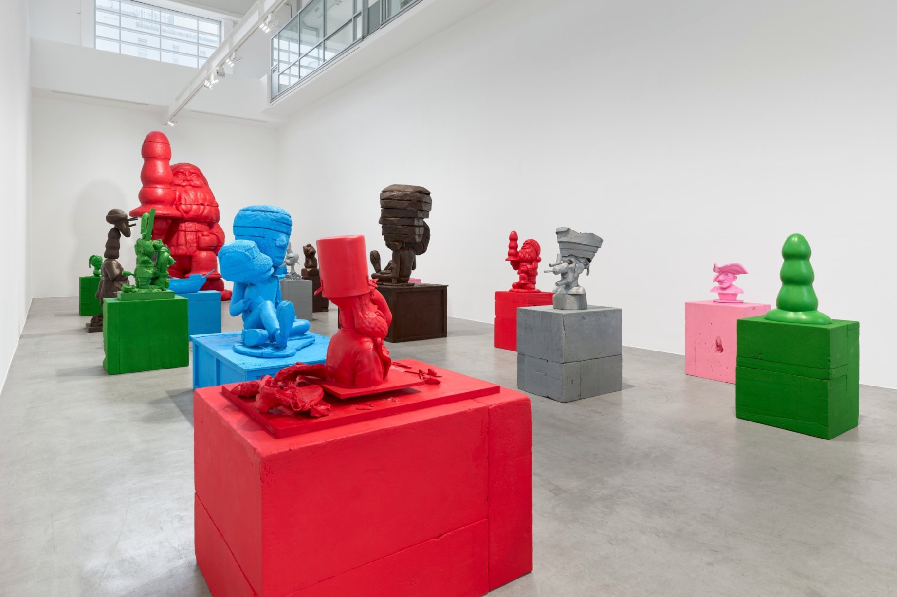  Paul McCarthy  Them as Was Is  (2023) Installation view Galerie Max Hetzler    