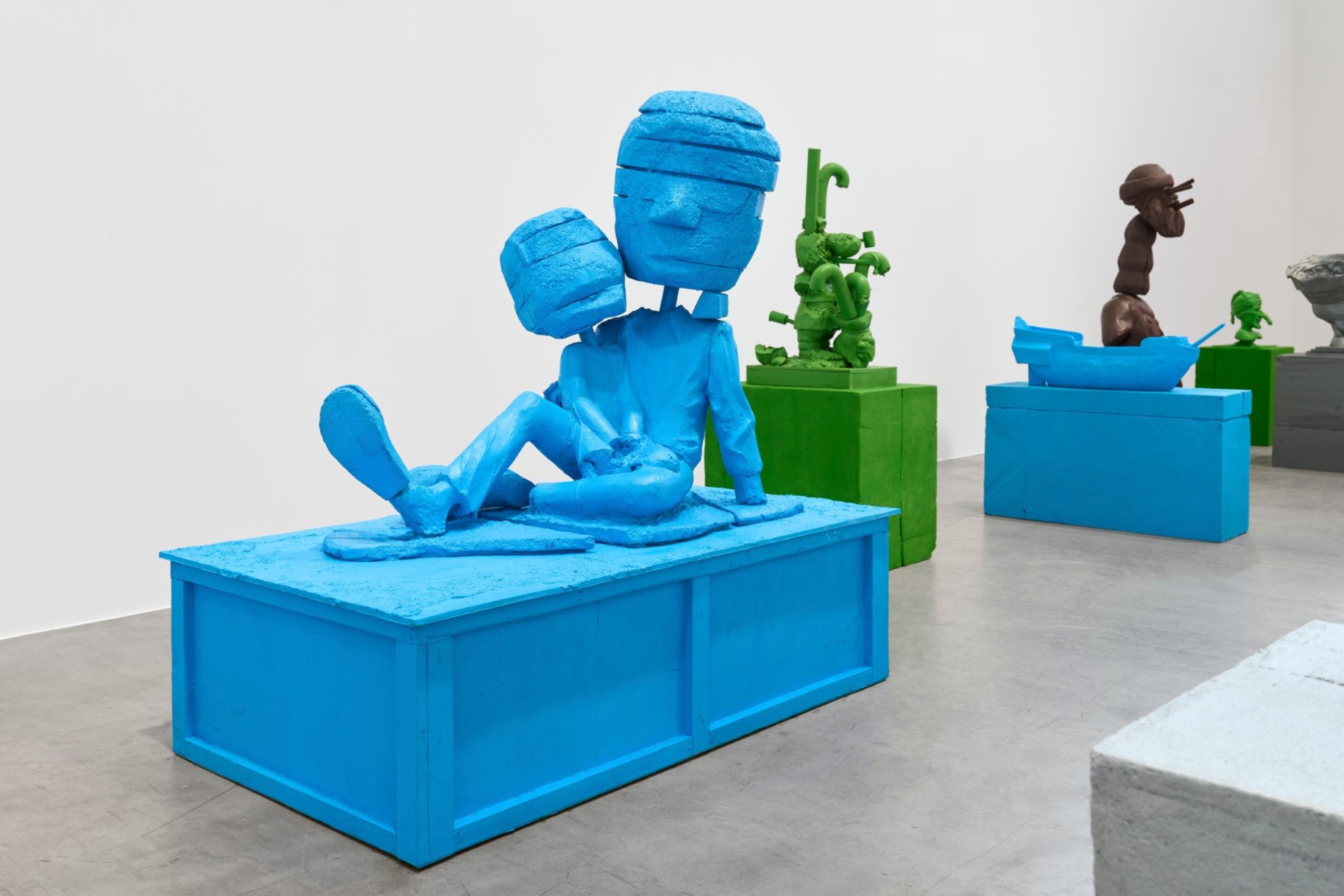  Paul McCarthy  Them as Was Is  (2023) Installation view Galerie Max Hetzler    