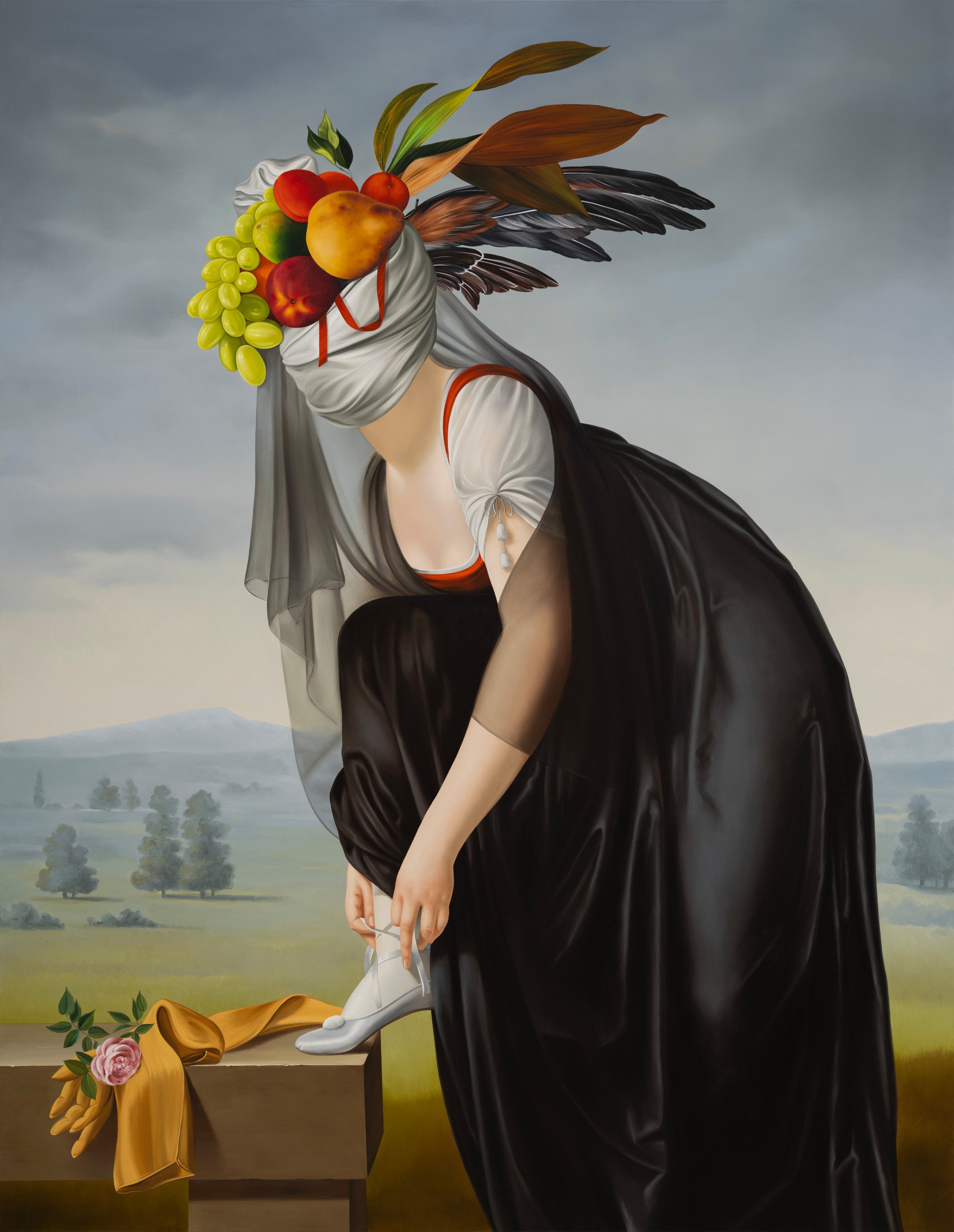   Ewa Juszkiewicz ,  The Hunting (after Marie-Denise Villers) , 2023 © Ewa Juszkiewicz. Courtesy the artist and Gagosian.  