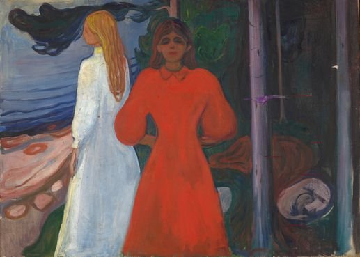  Edvard Munch  Red and White  (1899–1900)  Photo: © MUNCH, Oslo / Halvor Bjørngård 