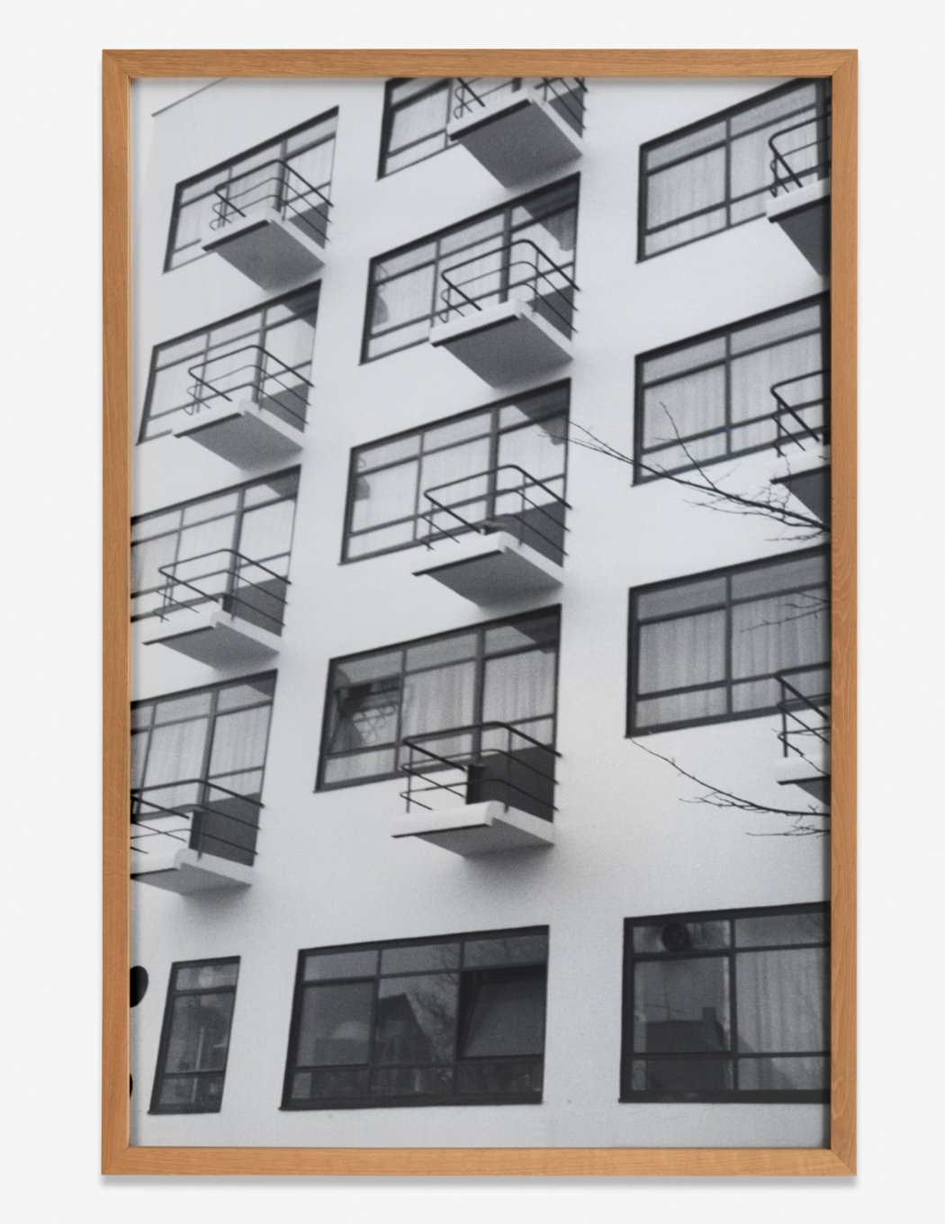  Günther Förg  Bauhaus  (1991) Baryta print, in artist’s frame 186.3 x 126.3 x 5.4 cm.; 73 3/8 x 49 3/4 x 2 1/8 in. Photo: Serge Hasenböhler 