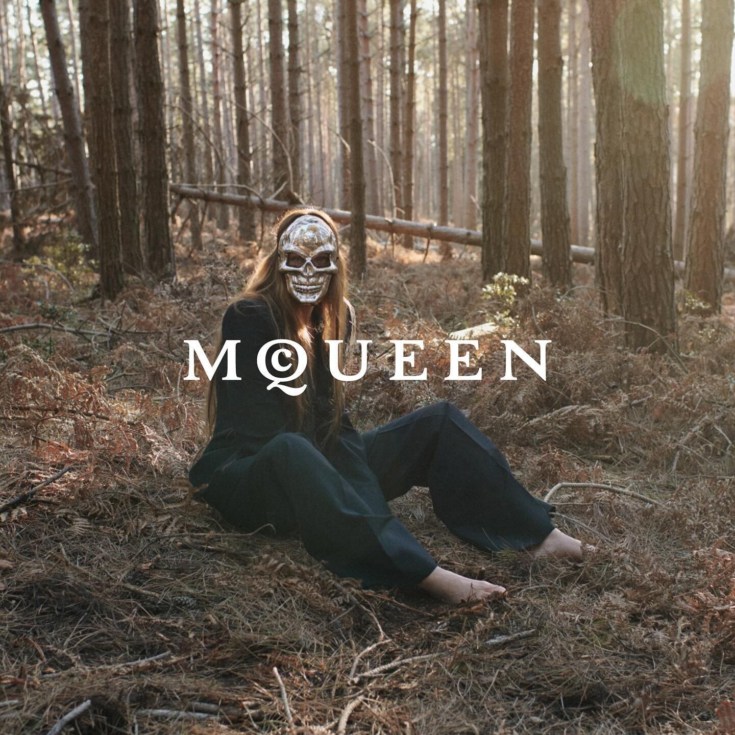 @alexandermcqueen , a new dream for a new dark era. This is a preview of the new collection by the house&rsquo;s freshly appointed creative director Sean McGirr. Shot in an ancient pine forest with an ethereal Celtic ambiance, featuring muses Debra S