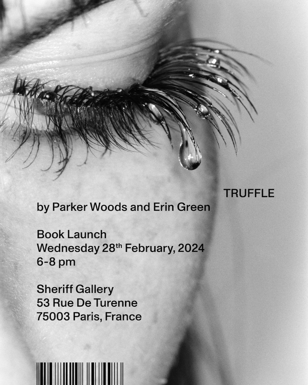  TRUFFLE Book Launch Poster 9 x 16  