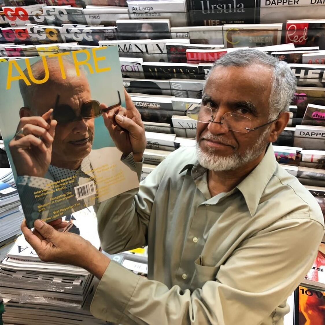 &hearts;️ to Mohammed Ahmed and @casamagazinesnyc happy retirement ! Thanks for the tremendous support over the years &hearts;️ seen here pictured with our first John Waters cover in 2019

#mohammedahmed #casamagazines