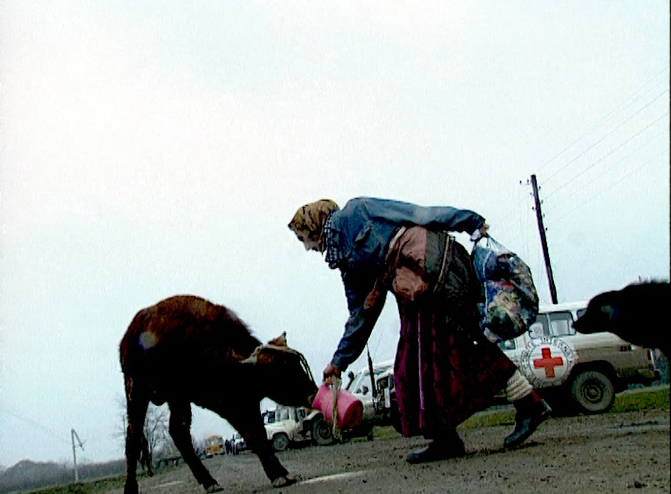  Stills from  Russia 1985-1999: TraumaZone.  (Courtesy of BBC and Adam Curtis.) 